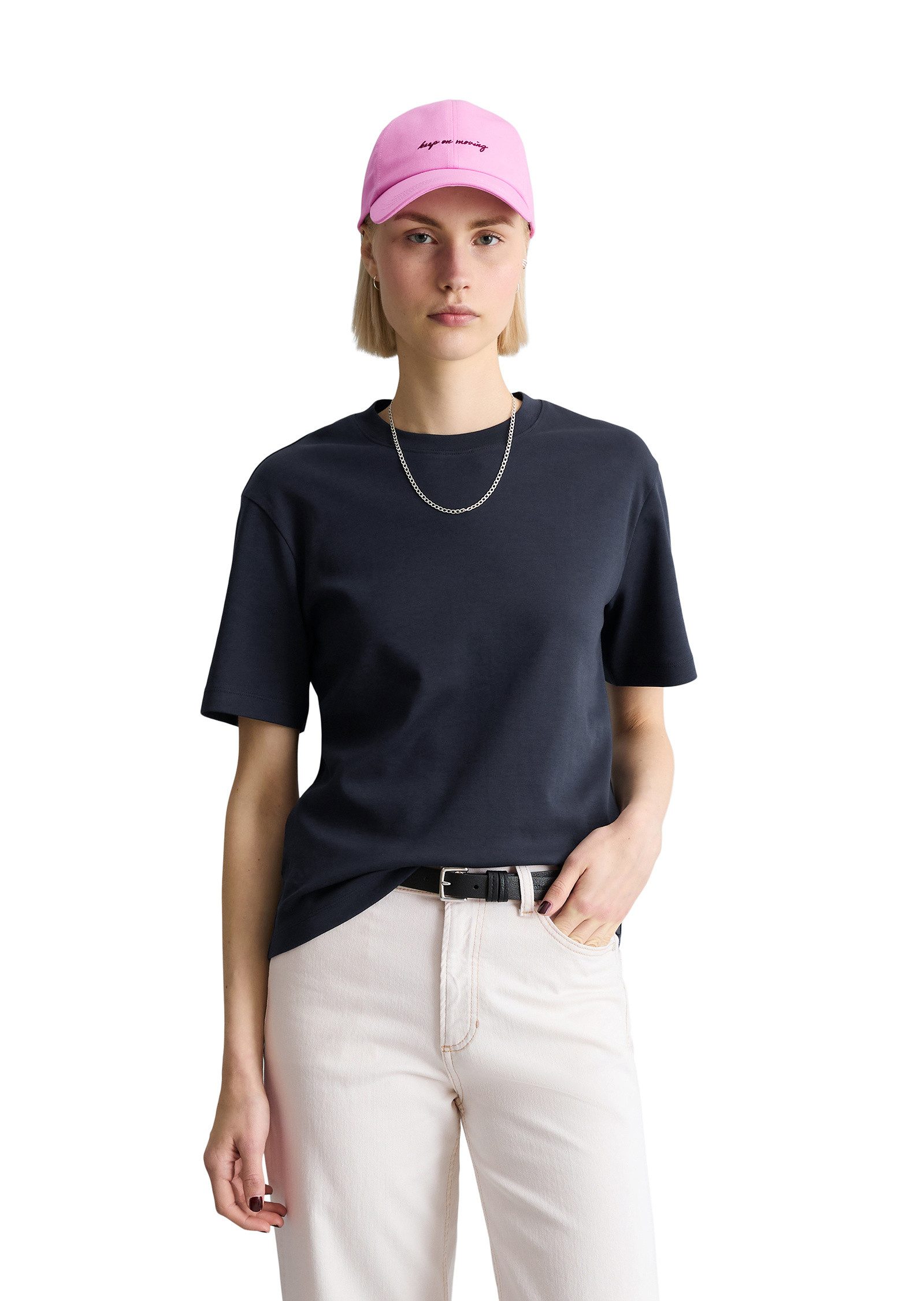 Marc O'Polo DENIM T-Shirt aus Interlock-Jersey