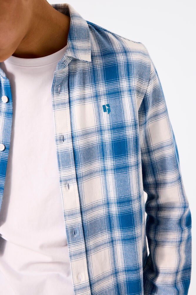 Garcia Langarmhemd Kariertes Flanellhemd (B534227564)