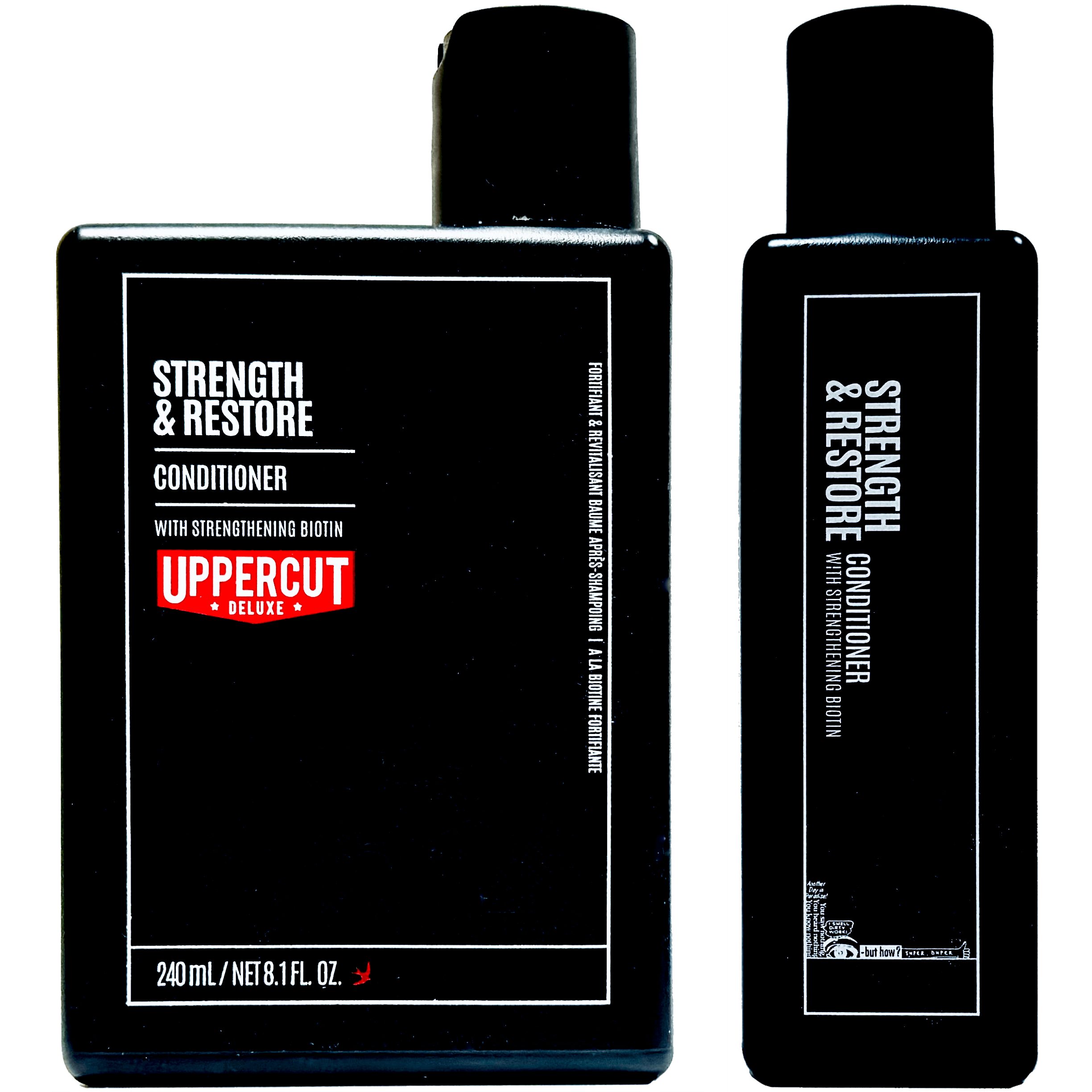 Uppercut Deluxe Haarspülung Uppercut Deluxe Strength & Restore Conditioner 240ml, 1-tlg., Mit Biotin und Koffein, spendet Feuchtigkeit