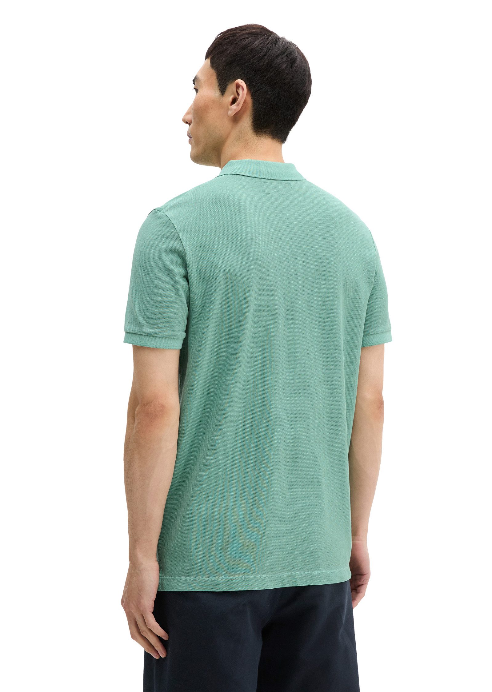 Marc O'Polo Poloshirt aus Organic Cotton-Stretch – Bild 3 von 5