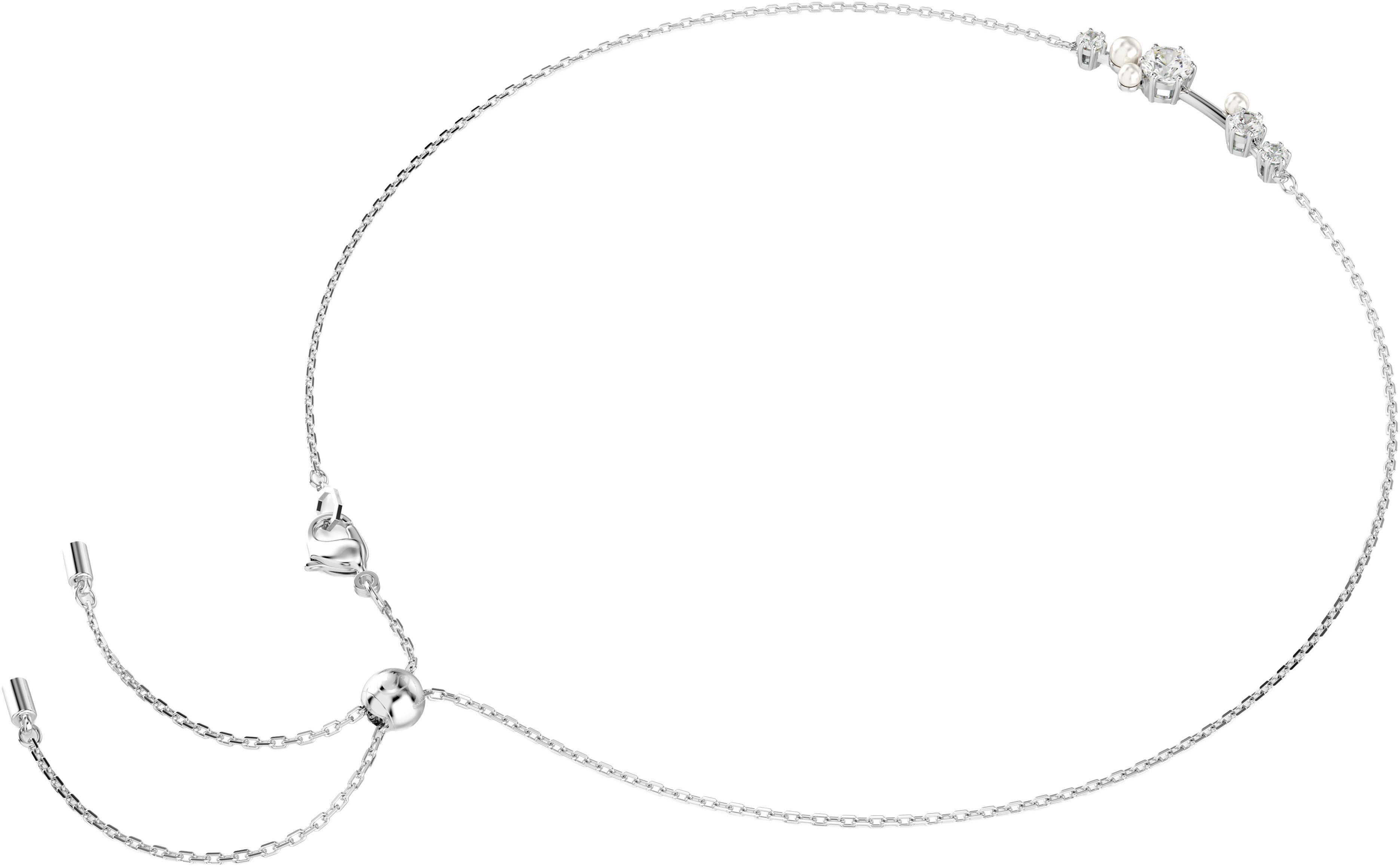 Swarovski Collier Schmuck Geschenk Constella Halskette, mit Swarovski® Zirkonia (synth) - mit Swarovski® Perle