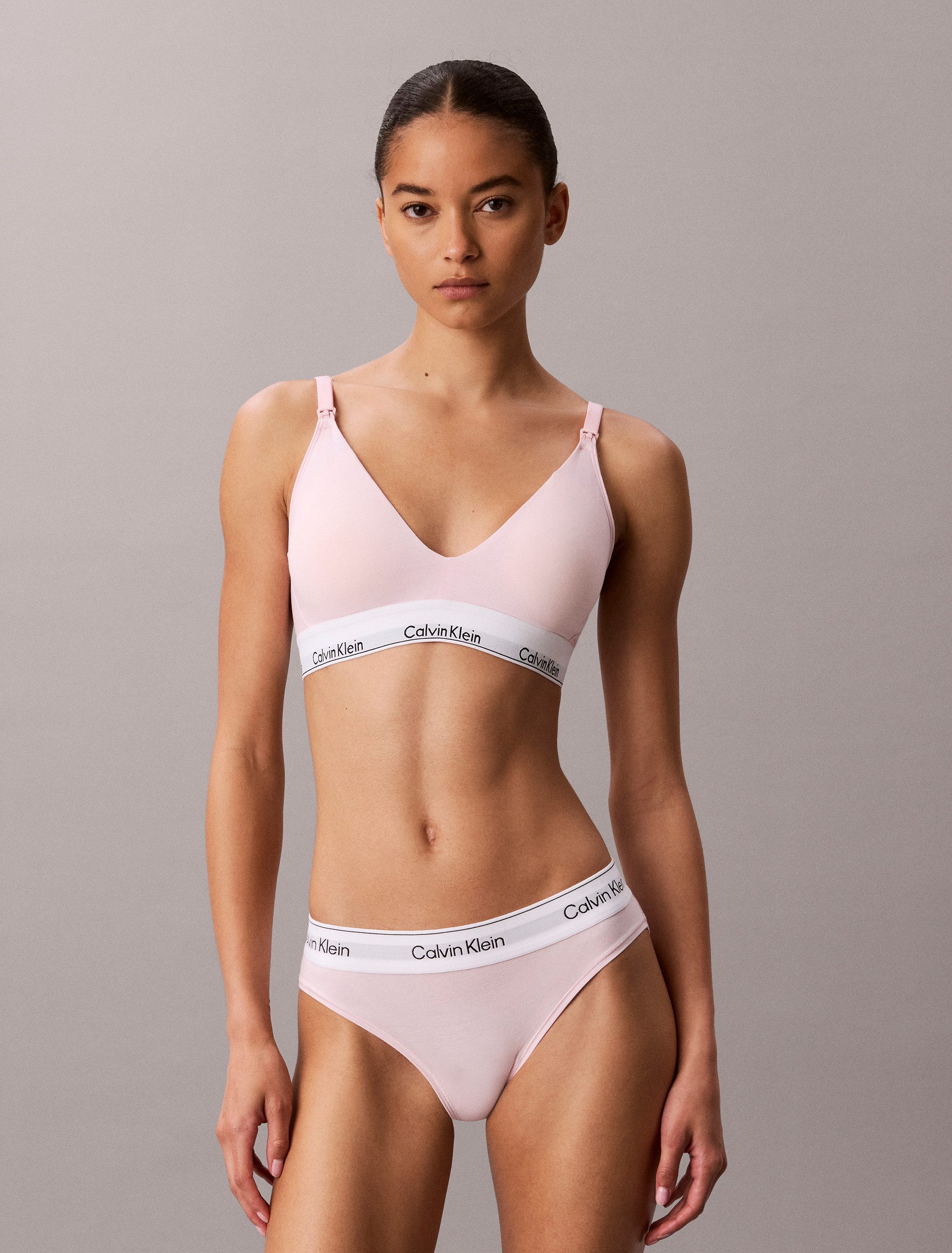 Calvin Klein Underwear Schalen-BH MATERNITY LIGHTLY LINED TRIANGLE Körpernahe Passform mit elastischem Bund
