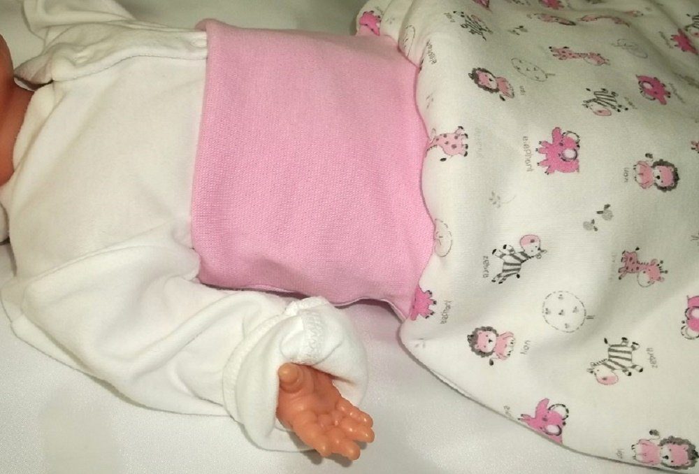 Schlupfsack Herzen, Babyhafen Babyschlafsack Autos Strampelsack Komfortbund rosa 0-6 Babyschlafsack