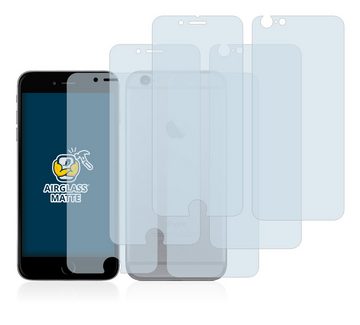 BROTECT flexible Panzerglasfolie für Apple iPhone 6S (Display+Rückseite), Displayschutzglas, 3 Stück, Schutzglas Glasfolie matt entspiegelt Anti-Reflex