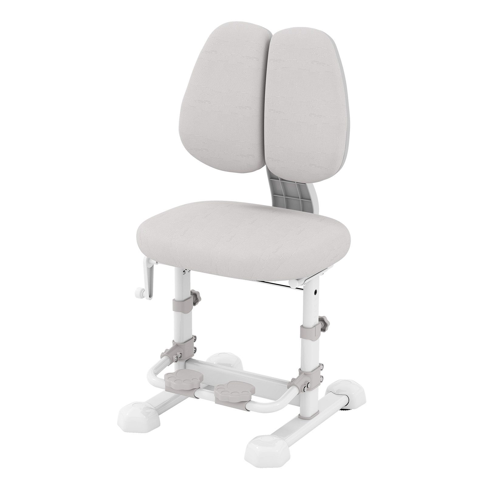 COSTWAY Kinderstuhl, mit verstellbarer Doppelrückenlehne, höhenverstellbar günstig online kaufen