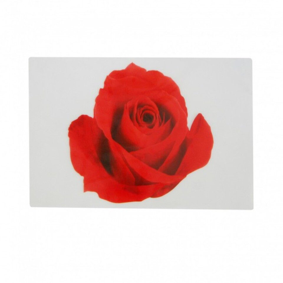 Testrut Platzset Platzmatte 43 x 28 cm Dekor Rose, (1-St)