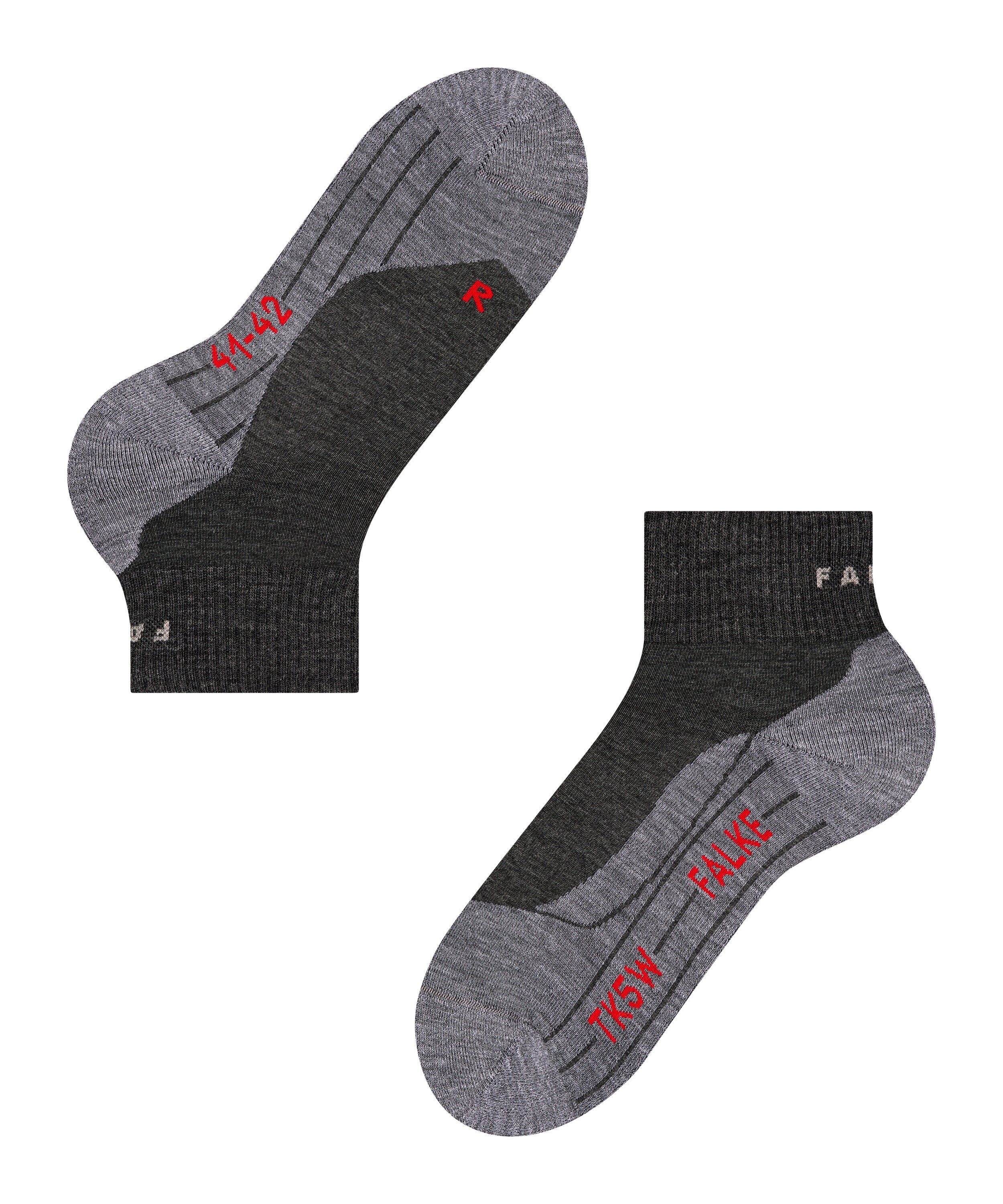 FALKE Kurzsocken TK5 Wander Short Kurzsocken (1-Paar) Leicht und bequem für Freizeitwanderungen