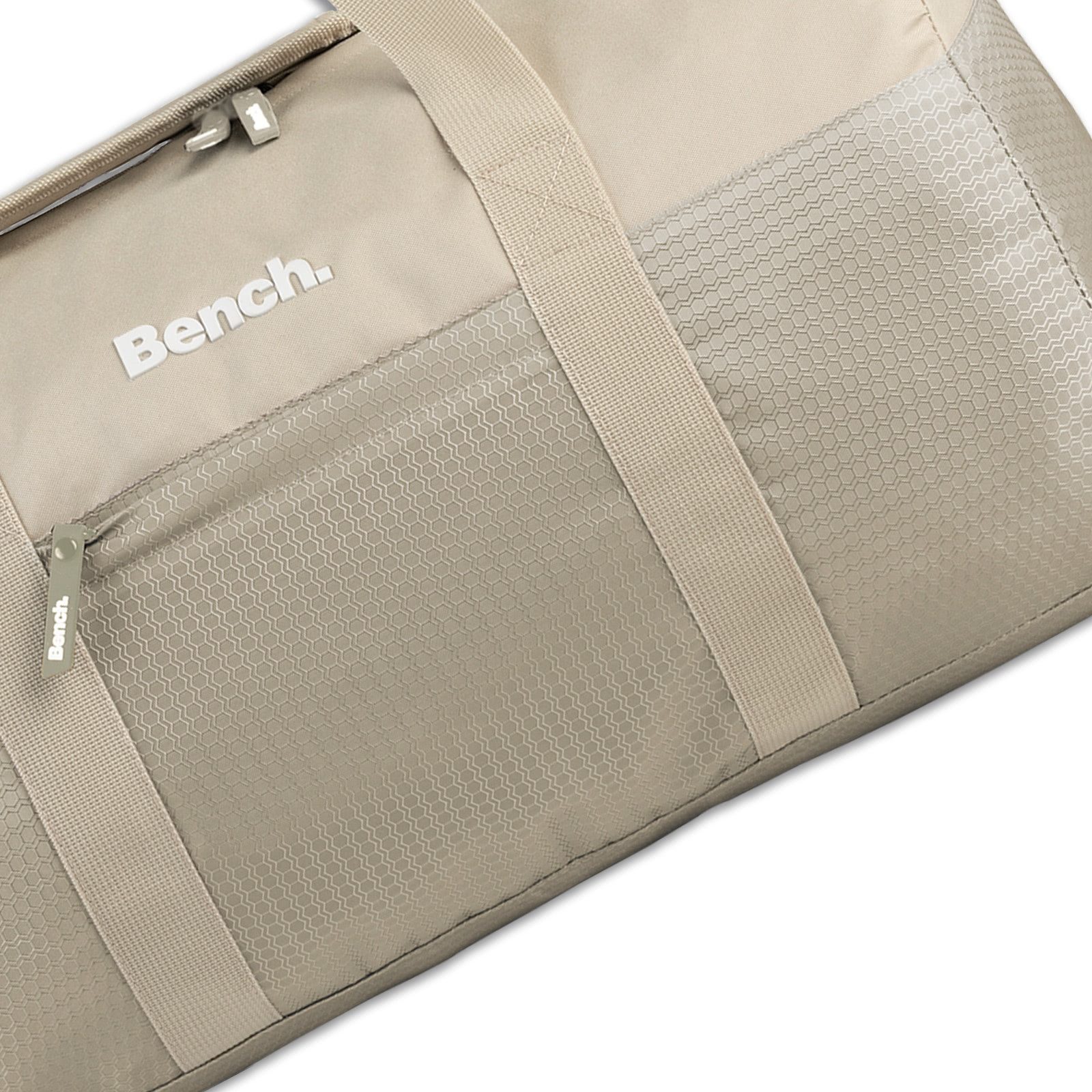 Bench. Sporttasche Bench Sporttasche Polyester beige (Sporttasche), Herren Sporttasche Polyester, beige ca. 51cm x ca. 28cm