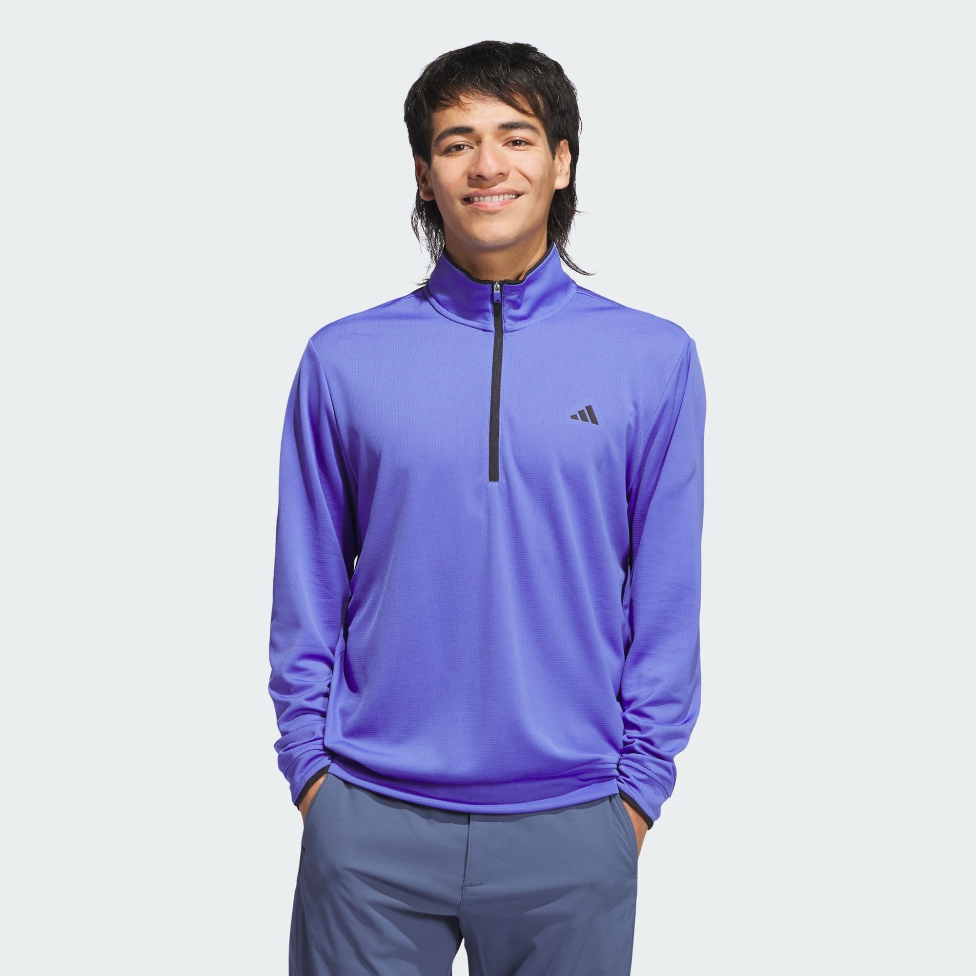 adidas Performance Sweatshirt LIGHTWEIGHT HALF-ZIP OBERTEIL