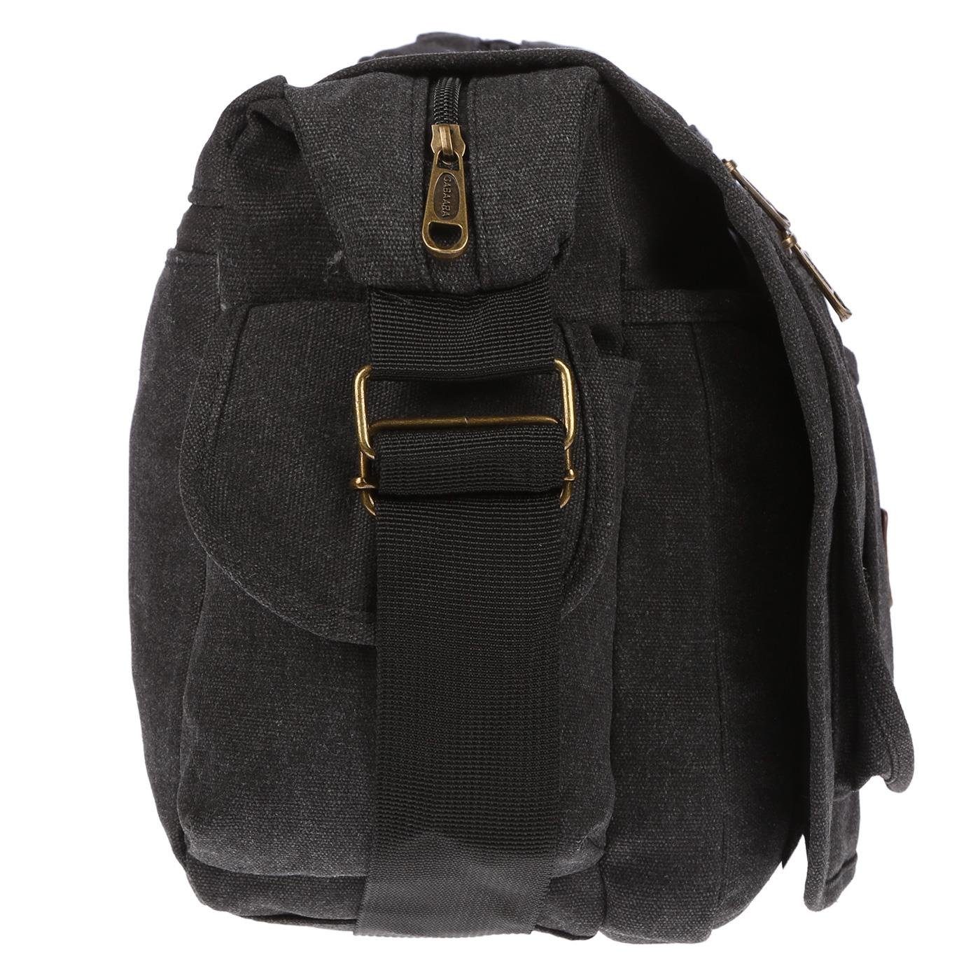 Christian Wippermann Umhängetasche Große XL Herren Damen Tasche Umhängetasche Canvas Bag (1 tlg), Messenger