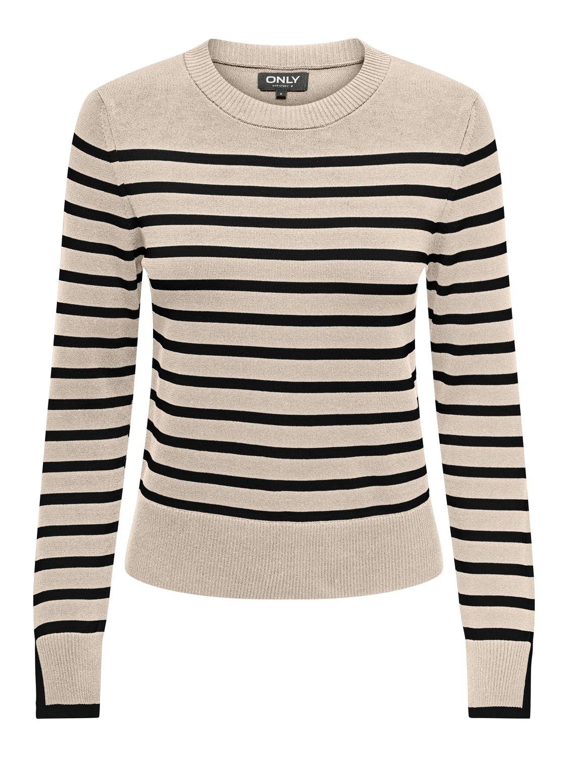 ONLY Rundhalspullover ONLKALANA LS O-NECK KNT günstig online kaufen