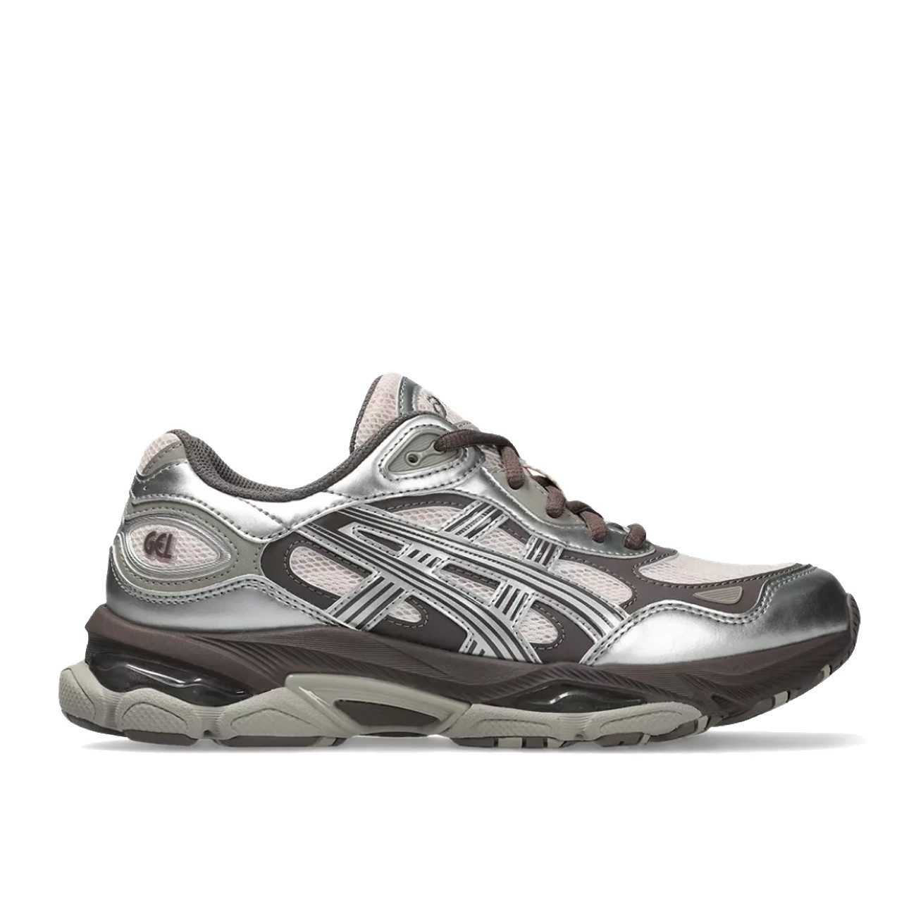Asics Asics Gel-NYC Damen Pink Cloud Pure Silver Sneaker