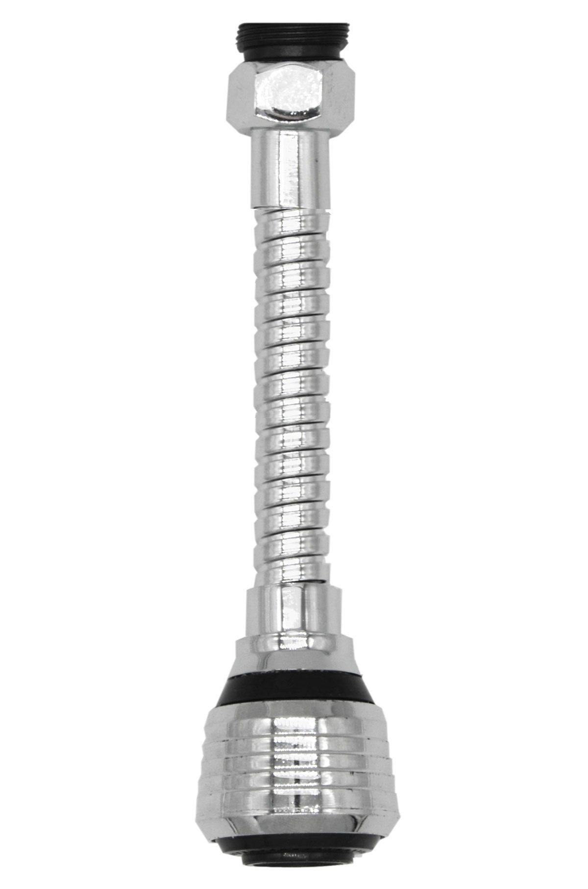 eyepower Аэратор 15,5 cm Wasserhahnaufsatz mit Brausefunktion - 360 Grad Perlator, Wasserhahn Brause - Durchflussbegrenzer - Brauseaufsatz Spülbrause M24