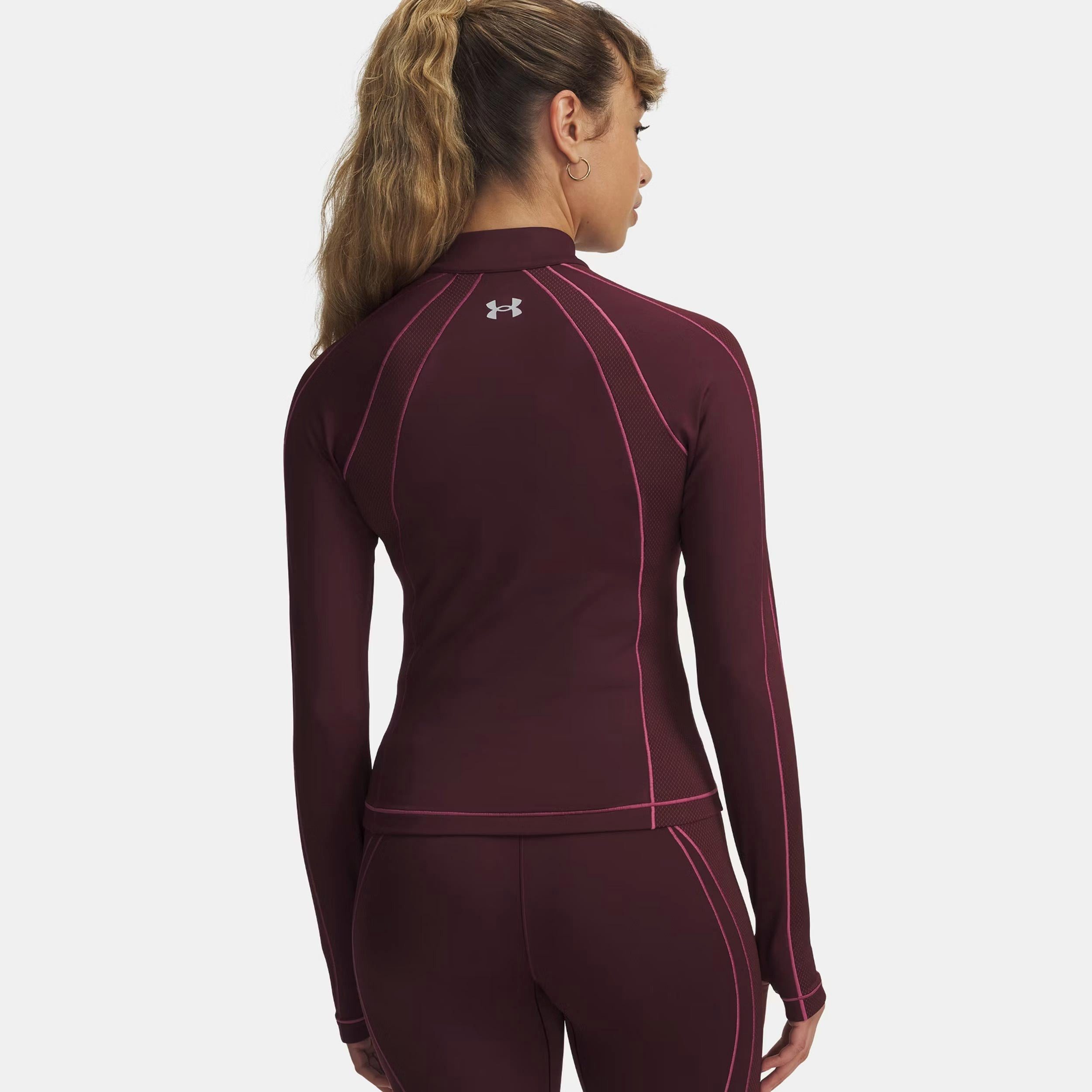 Under Armour® Longsleeve Cold Gear Textured 1/2 Zip
