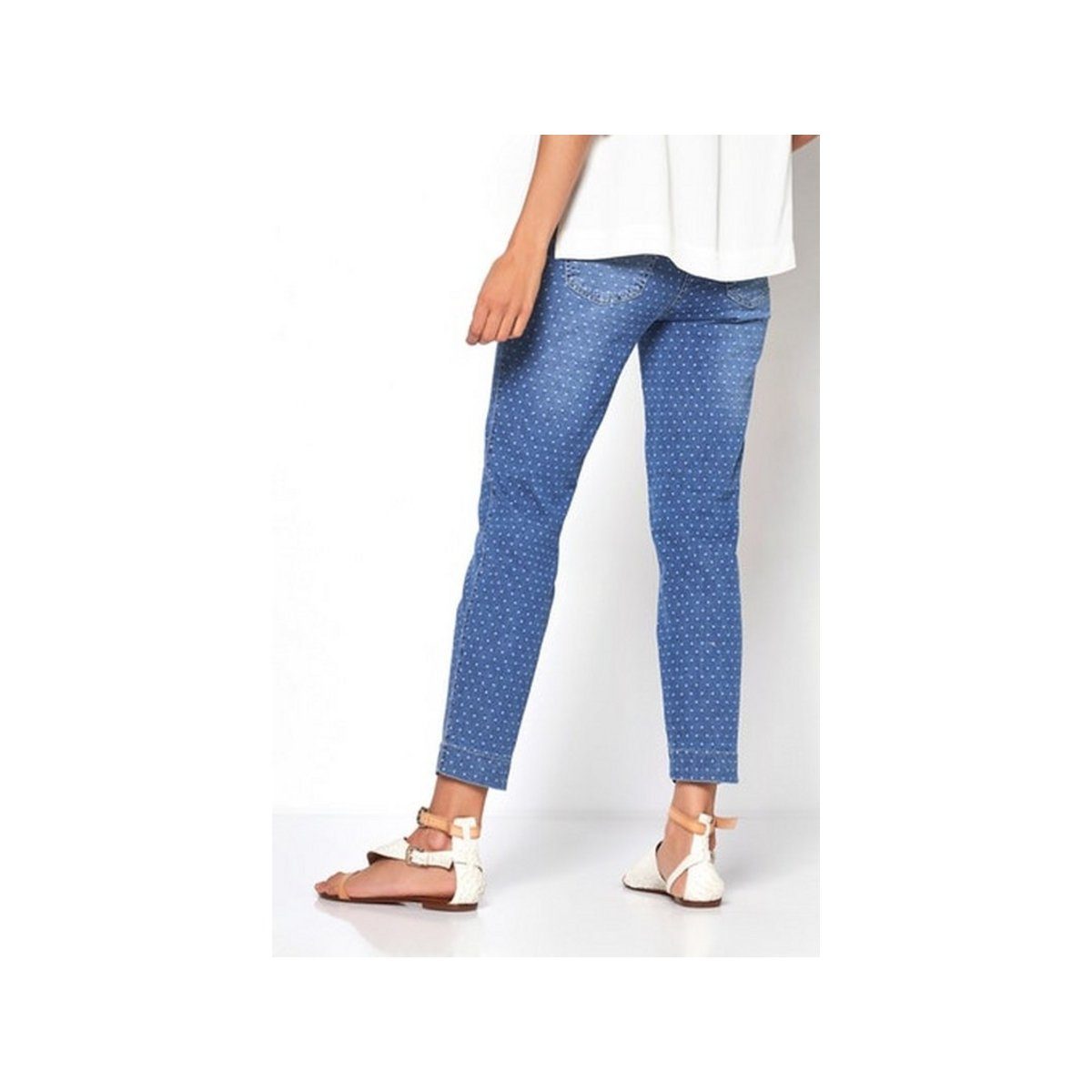 5-Pocket-Jeans TONI (1-tlg) blau