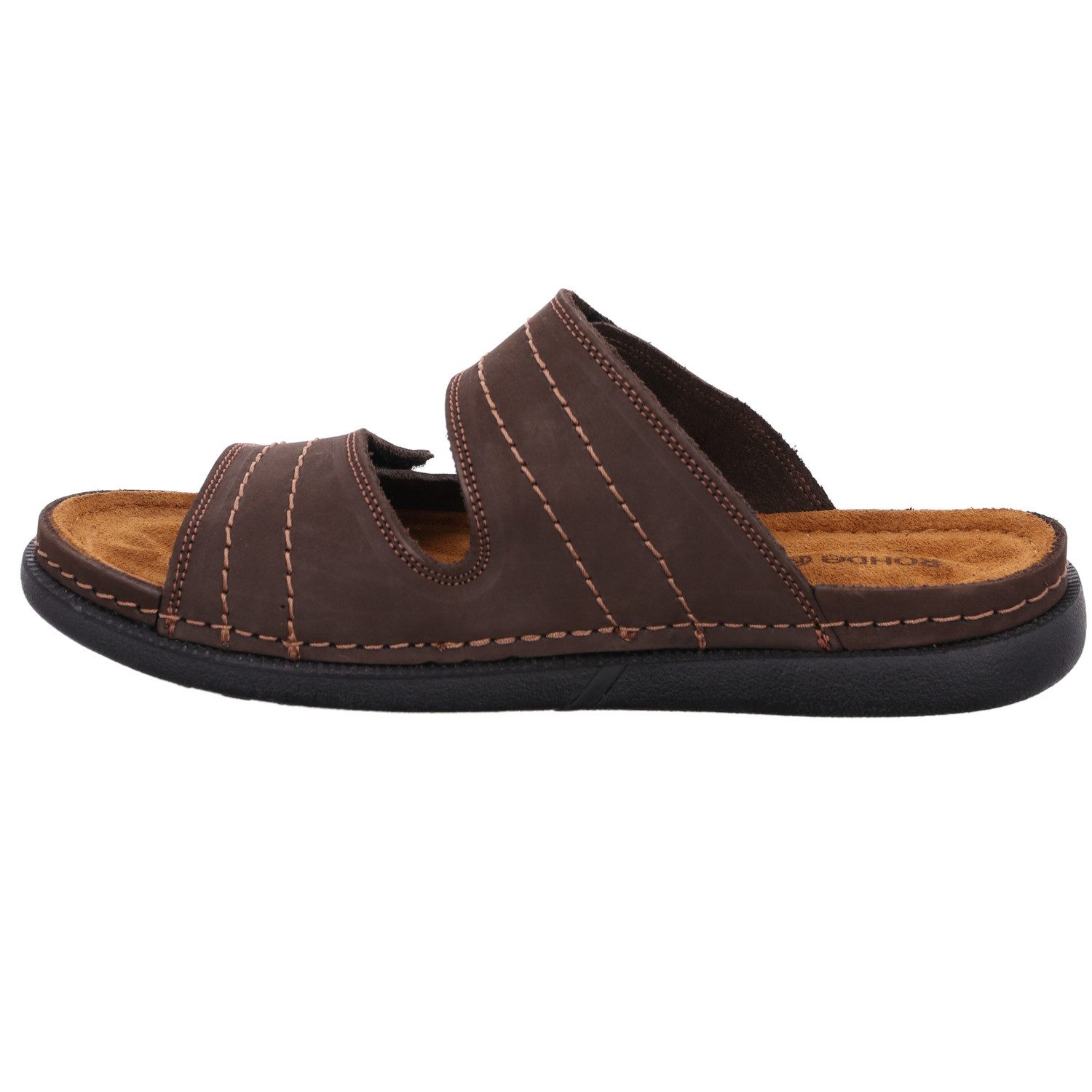 Rohde CENTO Pantolette Sommerschuh, Hausschuh mit zwei praktischen Klettverschlüssen