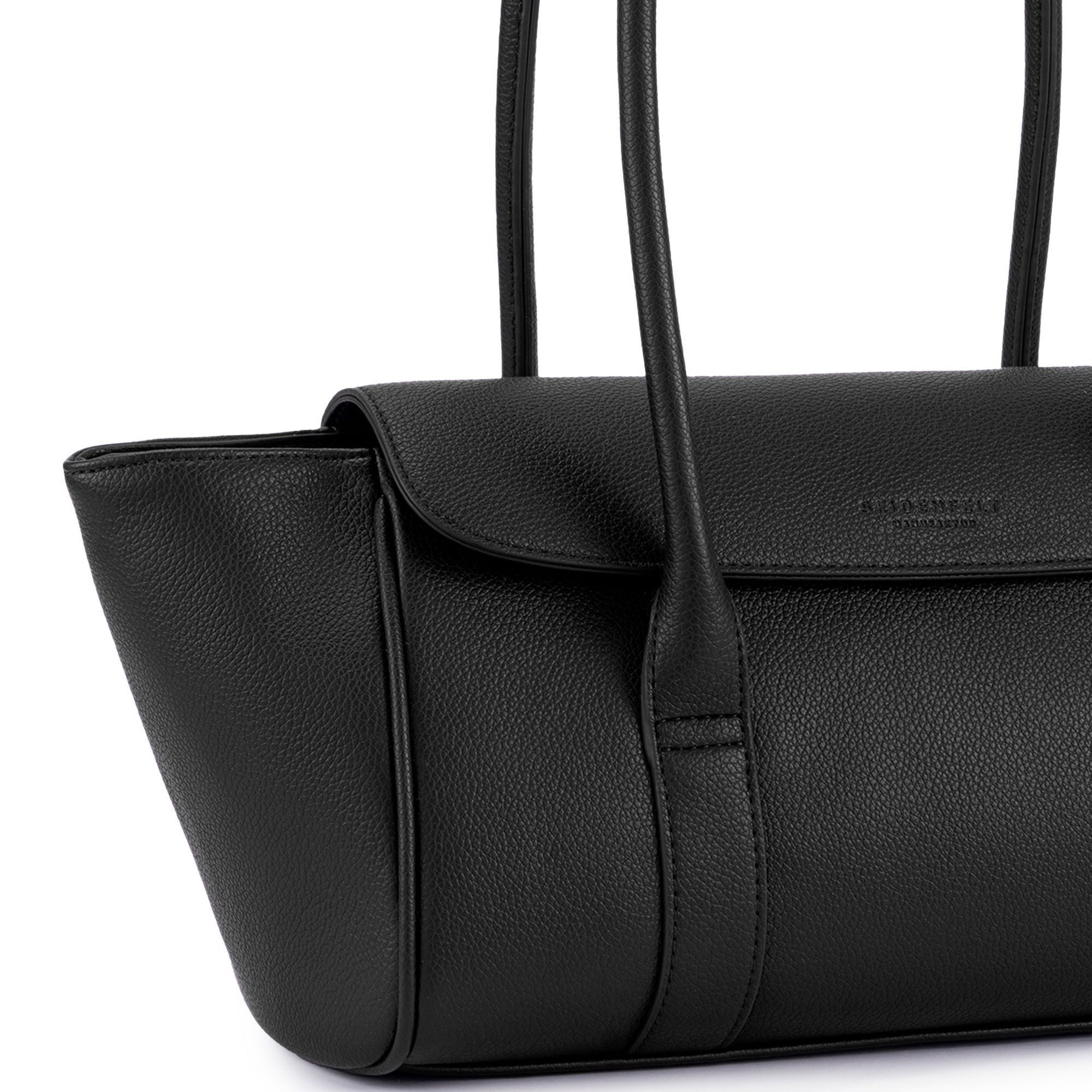 Seidenfelt Manufaktur Schultertasche Nelma, Polyurethan