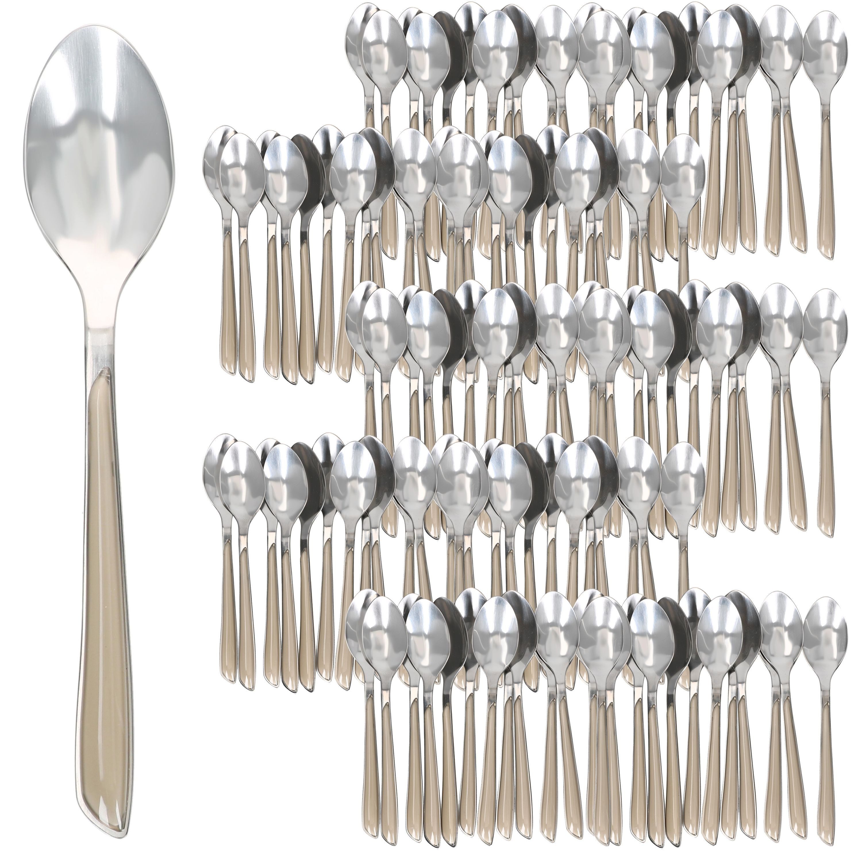 Ritzenhoff & Breker Besteck-Set Ritzenhoff Beauty Besteck 120x Menülöffel taupe, Edelstahl