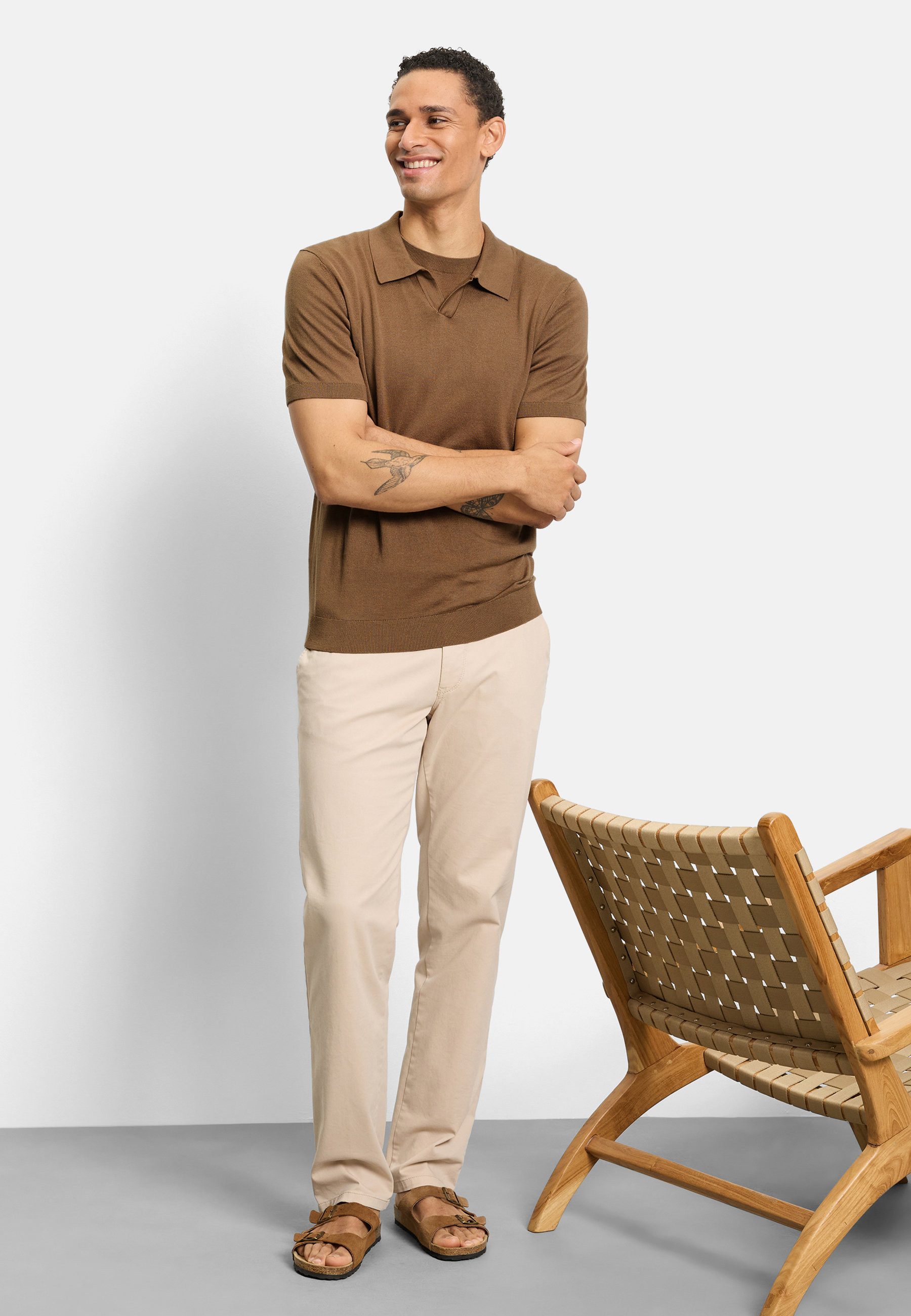 OLYMP Poloshirt OLYMP Casual Strick, Polo