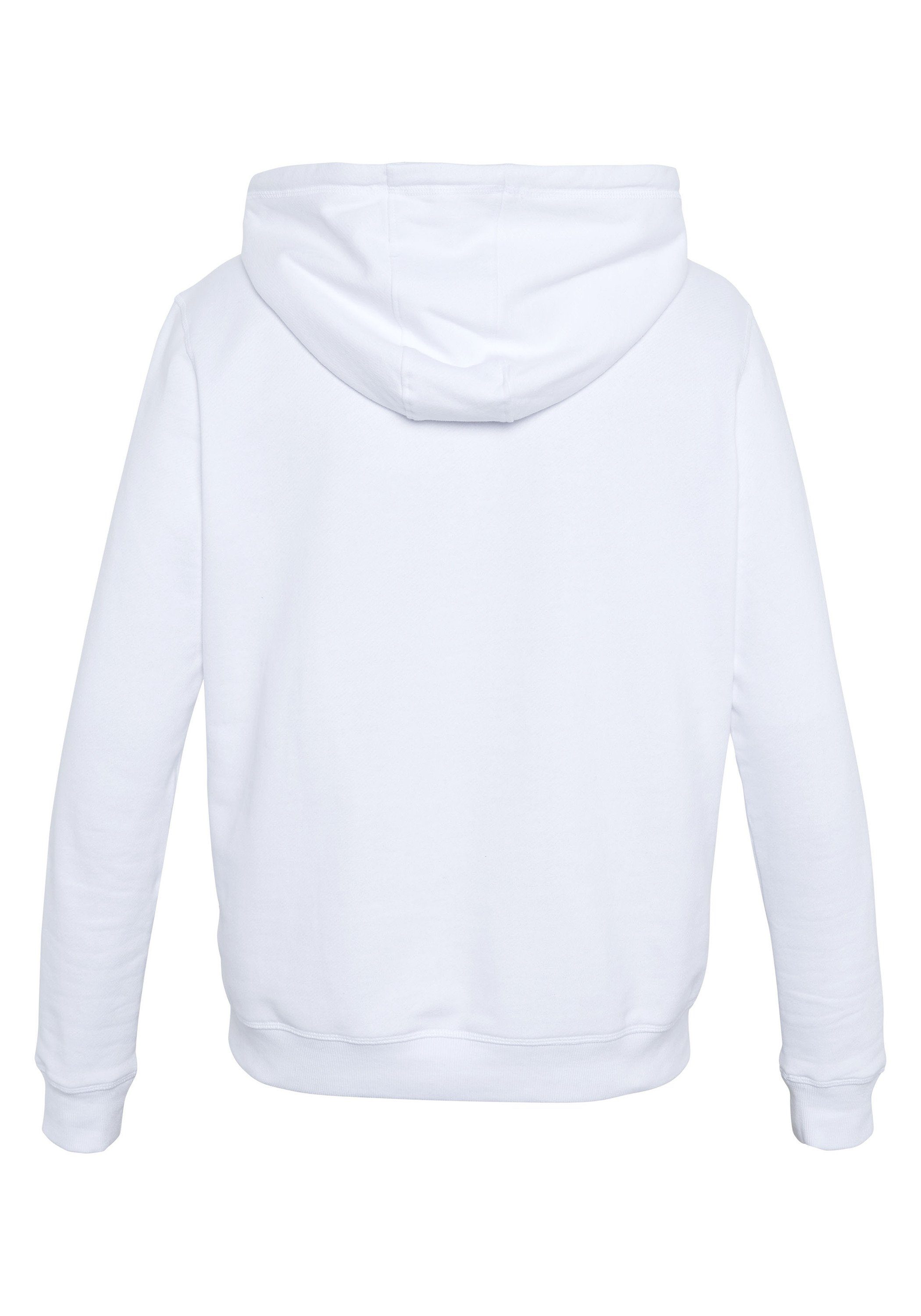 Chiemsee Kapuzensweatshirt Hoodie mit Jumper-Motiv White 11-0601 1 Bright