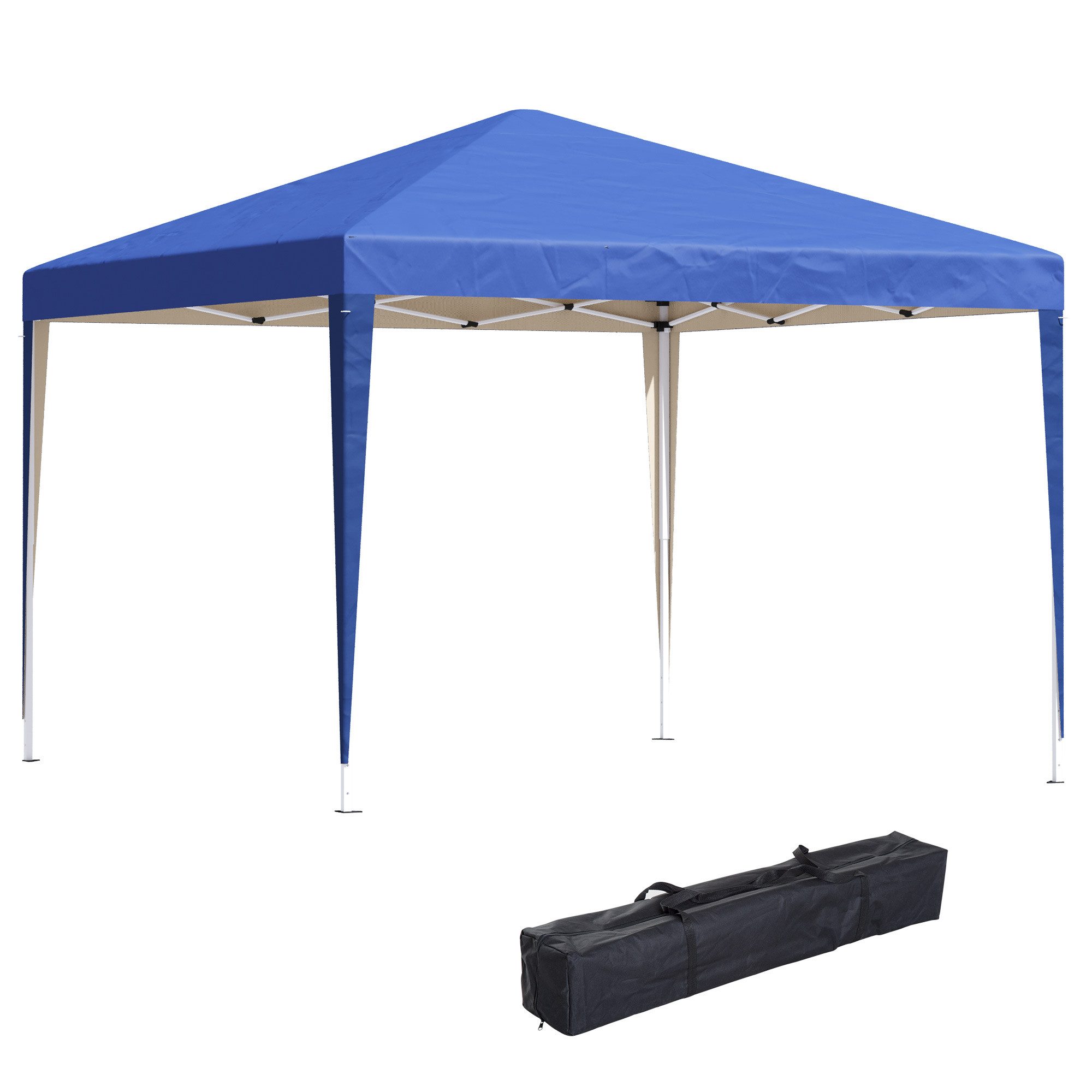 Outsunny Faltpavillon 3x3m, wasserabweisend stabil winterfest, günstig online kaufen