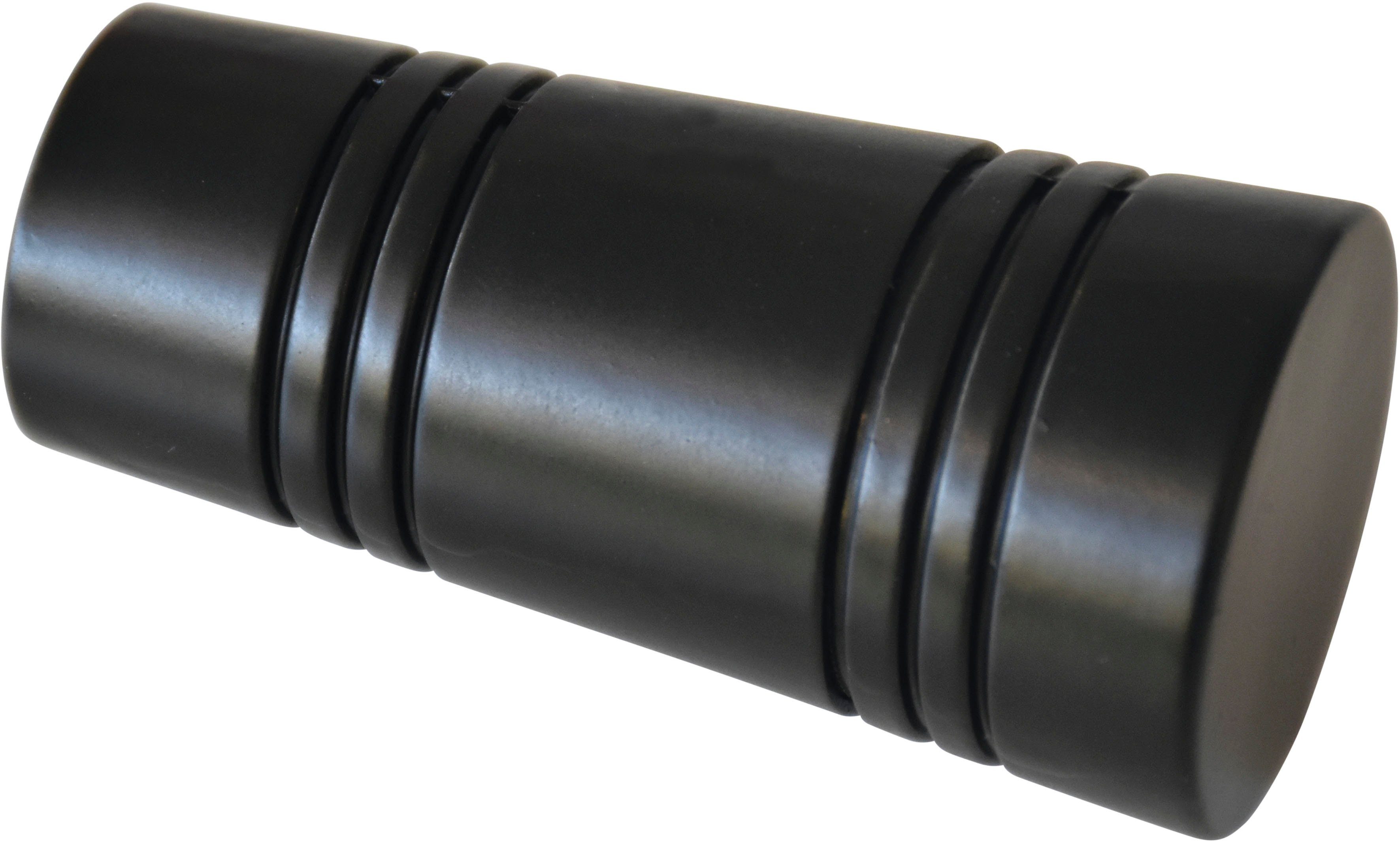 GARDINIA Gardinenstangen-Endstück Apollo, (2-St), Serie Einzelprogramm Chicago Ø 20 mm