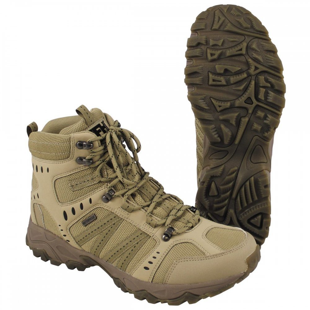 MFH HighDefence Einsatzstiefel, "Tactical", coyote tan - 44 Wanderschuh