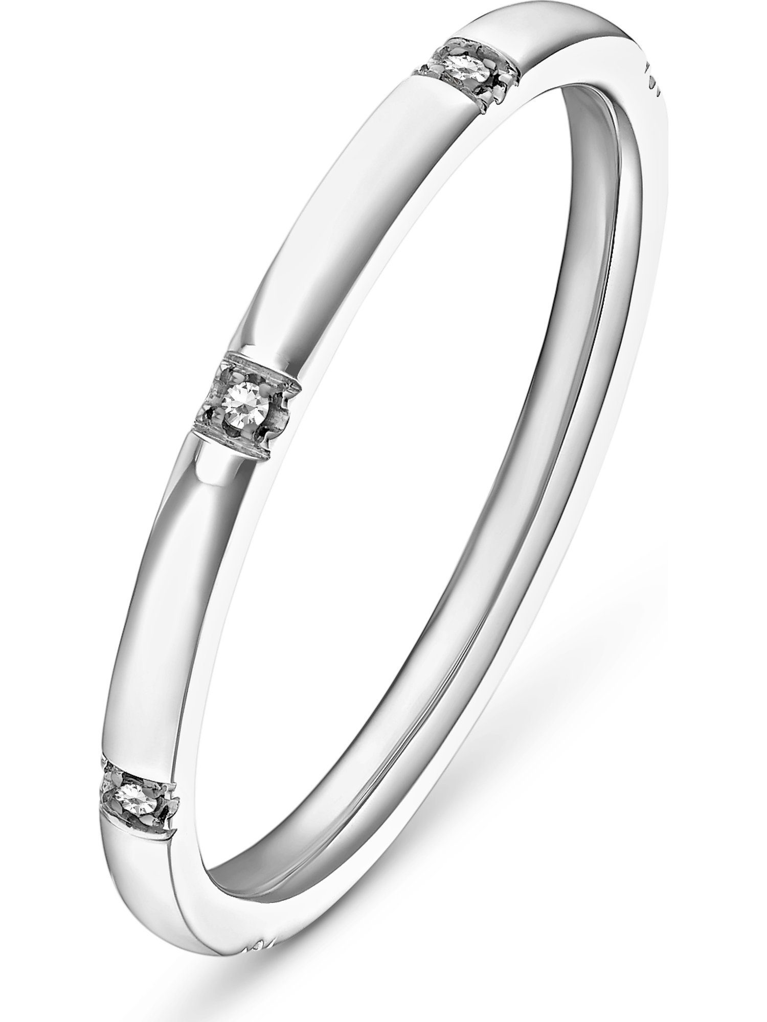 GUIA Fingerring GUIA Damen-Damenring 7 Diamant