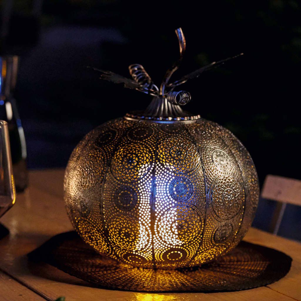 Luxform LED Gartenleuchte Antik Gartenlicht Kürbis günstig online kaufen