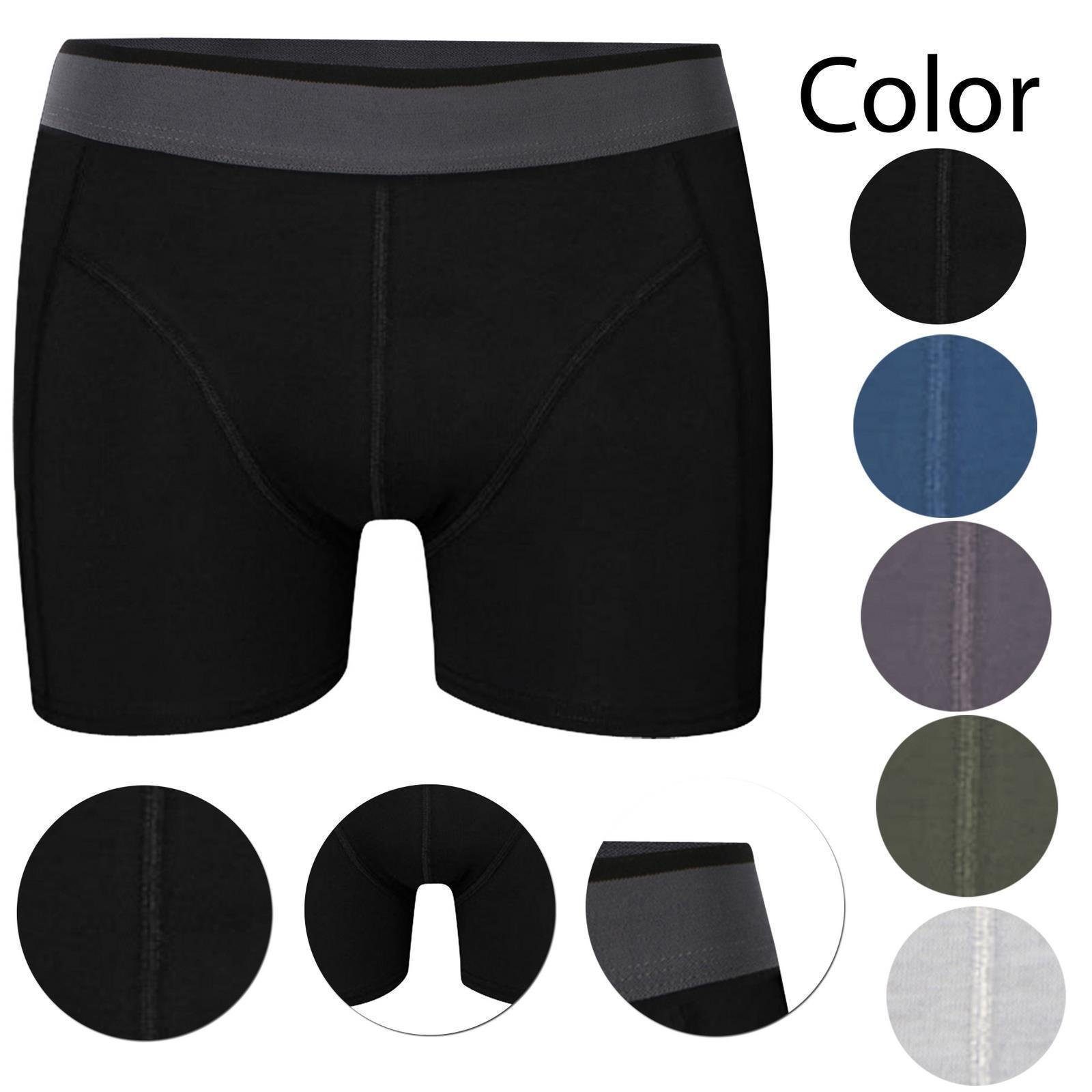 LOREZA Boxershorts 5 Herren Boxershorts Baumwolle Unterhosen Unterwäsche S- günstig online kaufen