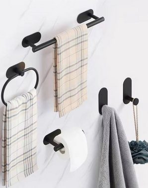 BlauCoastal Handtuchhaken Handtuchhaken Handtuchhalter set Ohne Bohren, Badezimmer, mit Haken für Badezimmer Edelstahl