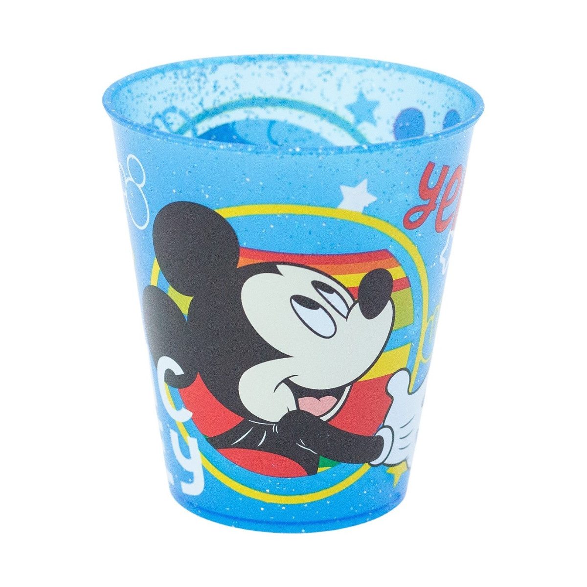 Disney Mickey Mouse Becher Kinder Becher Set 4 teilig 285 ml aus Polypropylen, 4-tlg.