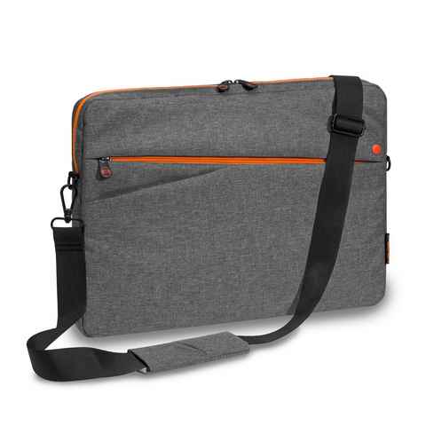 PEDEA Laptoptasche FASHION, Umhängetasche mit dicken Polsterung und fleeceartigem Innenfutter