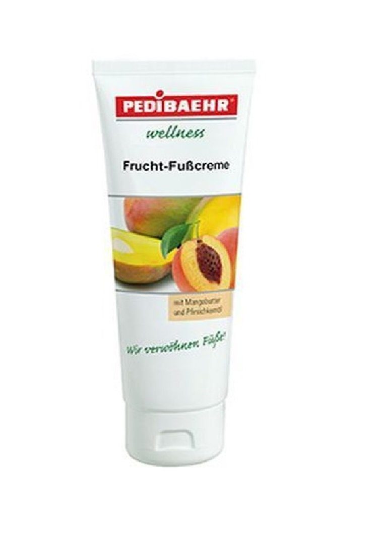 Fußcreme Pfirsich Pedibaehr & Frucht-Fußcreme Mango