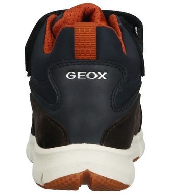 Geox Stiefelette Leder/Textil Schnürstiefelette