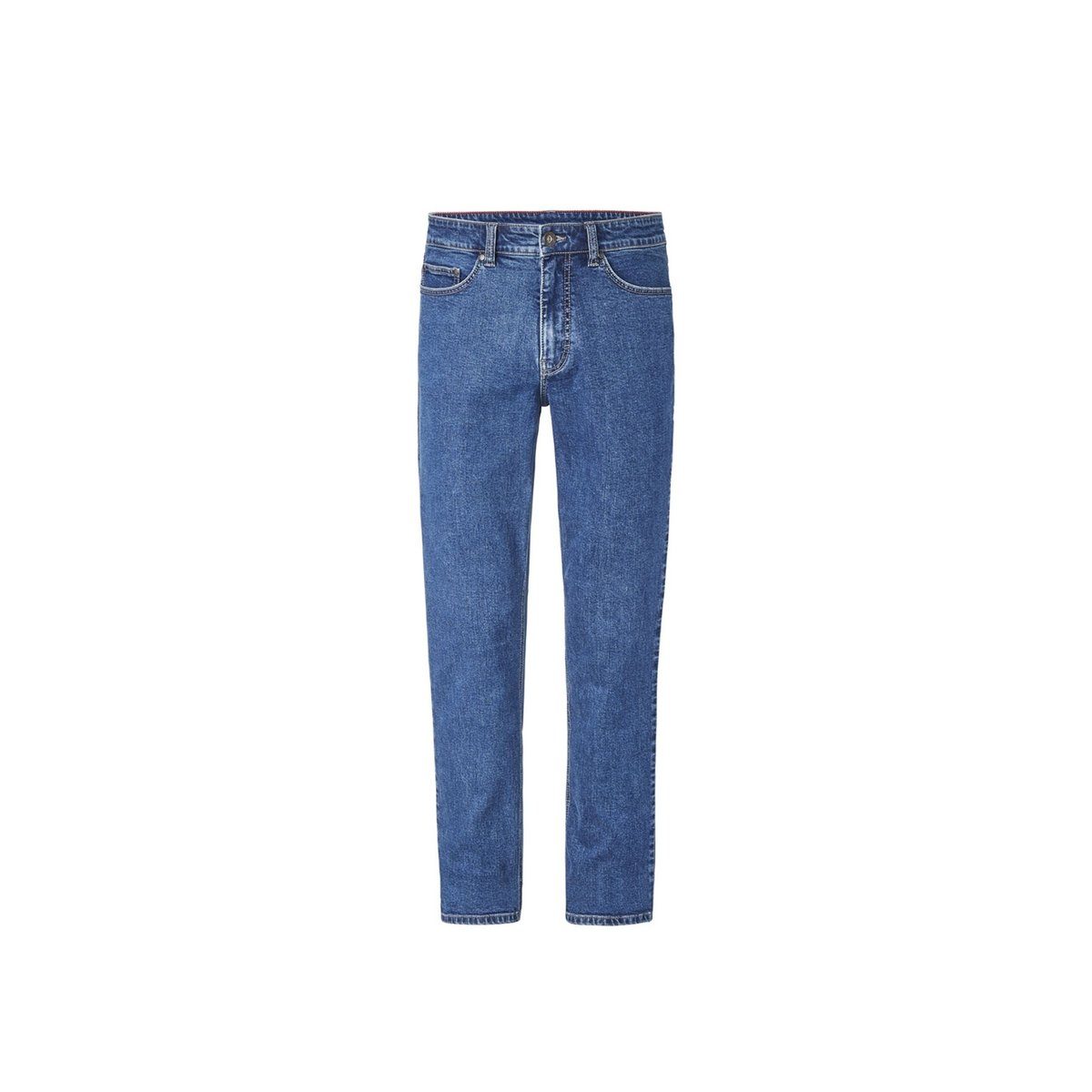 Paddock's 5-Pocket-Jeans mittel-blau (1-tlg) | Straight-Fit Jeans