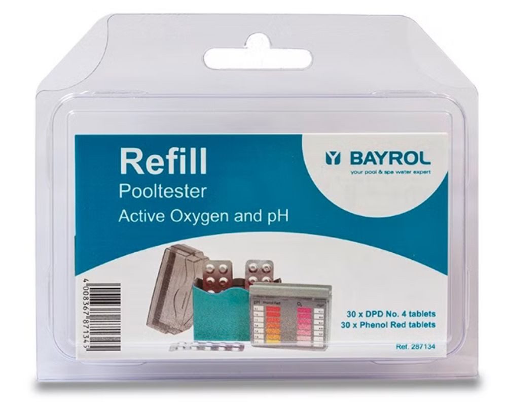 Pooltester Bayrol Pool-Tester Nachfüllpackung Bayroklar/pH