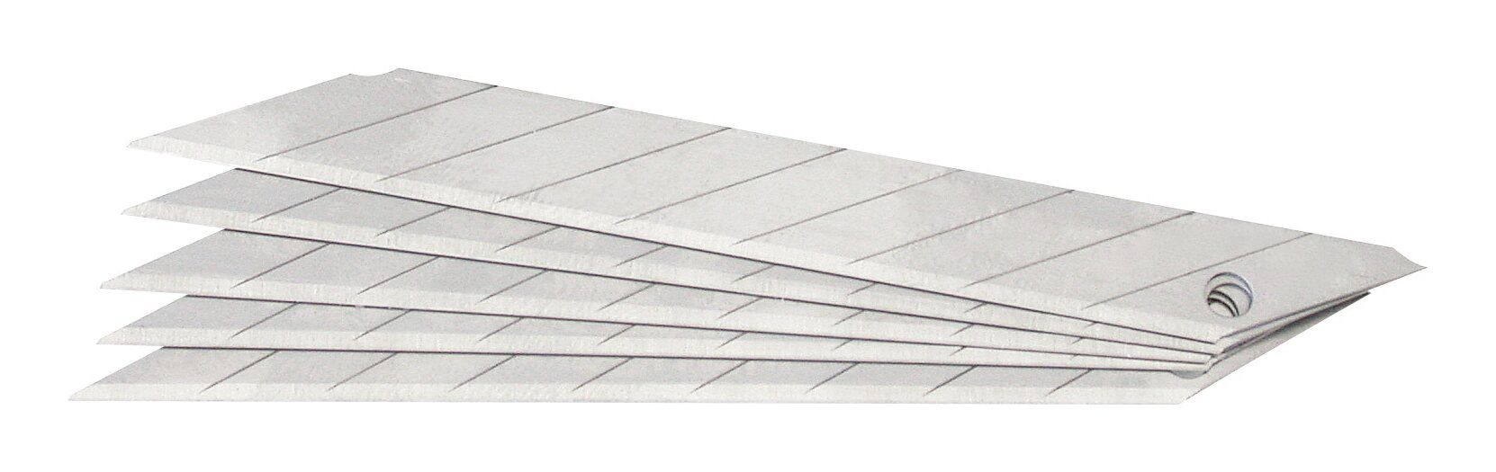 NT Резаки Резакиmesser, Klinge: 0.9 cm, (5 Stück), Abbrechklinge 30 Grad Pack a