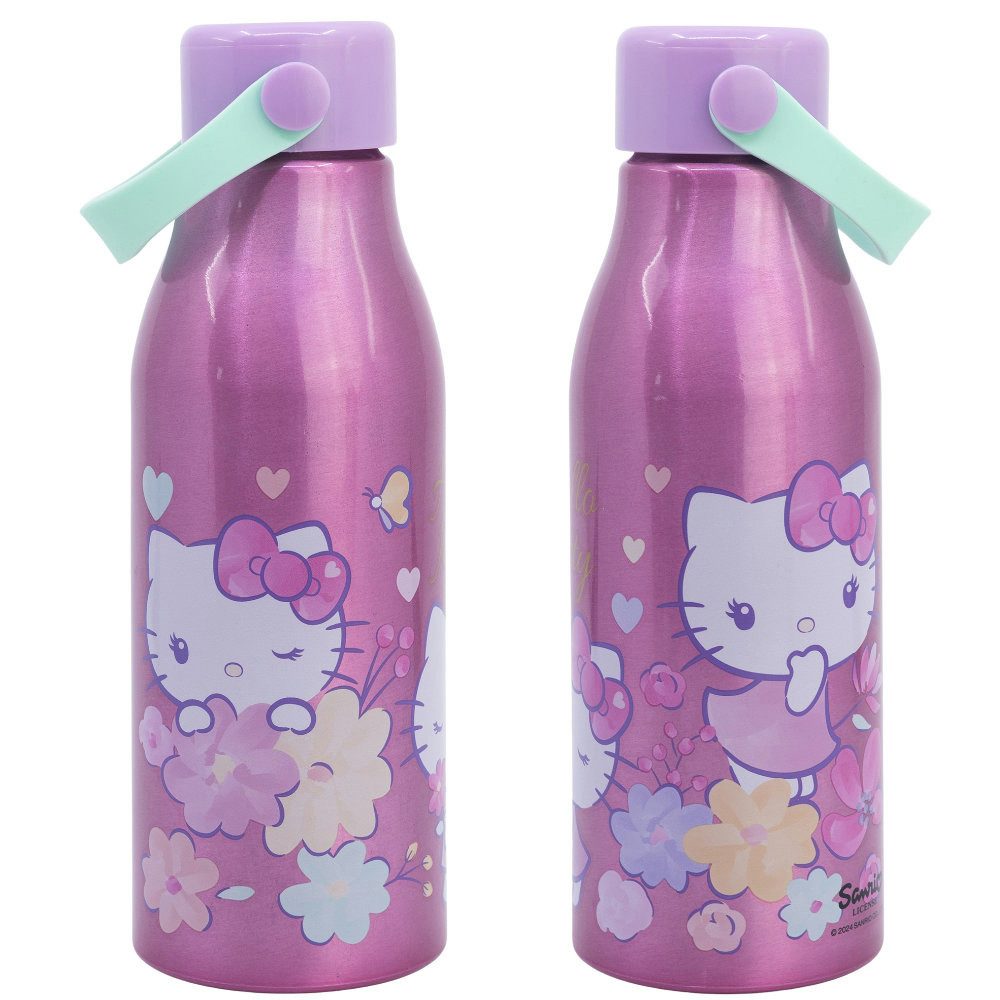 Hello Kitty Trinkflasche Hello Kitty Aluminium Wasserflasche Flasche 760 ml