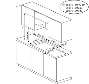 BEKO Induktions Herd-Set BBUE1134T0XFP, Pyrolyse-Selbstreinigung