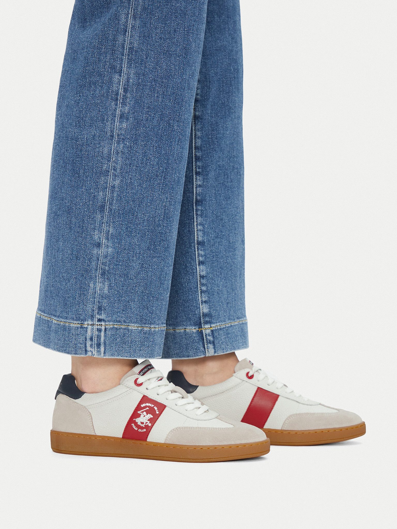 BEVERLY HILLS POLO CLUB Beverly Hills Polo Club Damen-Sneakers Weiß WI44-VOUN-01 Sneaker