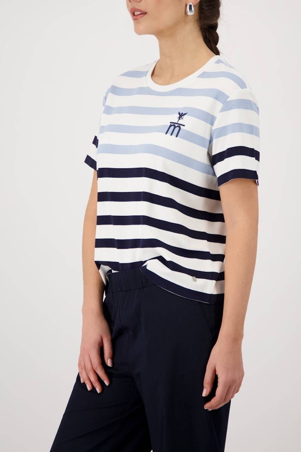 Monari T-Shirt 410626 klassisch