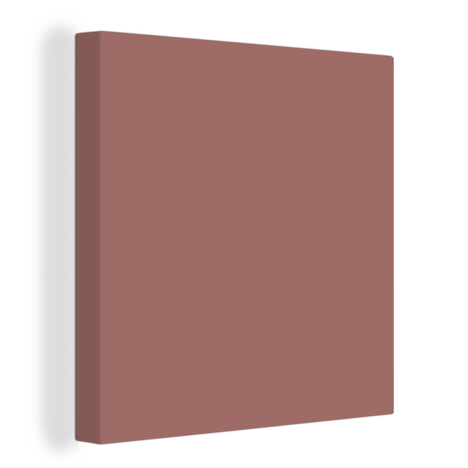 OneMillionCanvasses® Leinwandbild Terrakotta - Muster - Rosa, (1 St), Leinwand Bilder für Wohnzimmer Schlafzimmer bunt