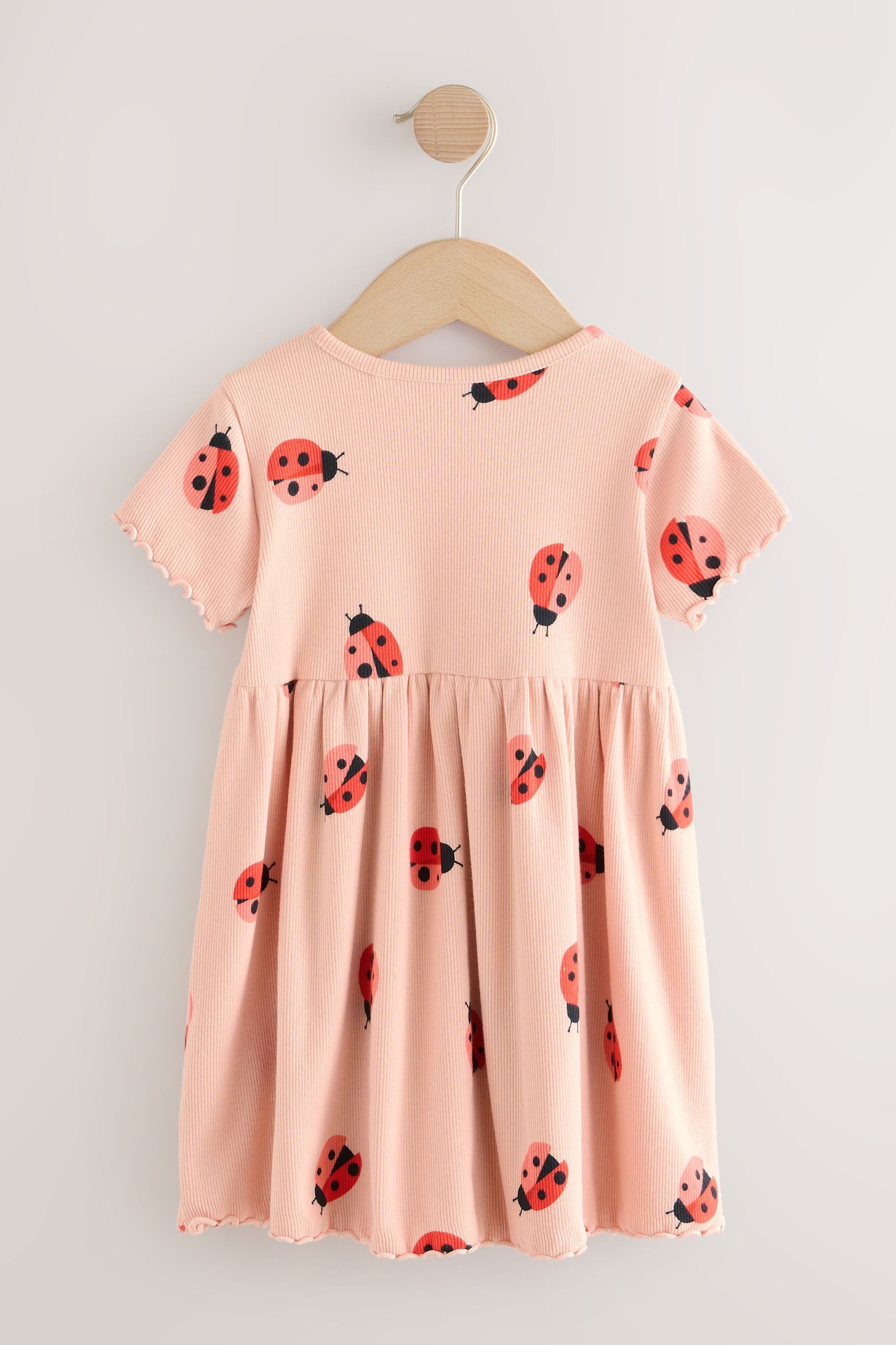 Next Jerseykleid Kurzärmeliges Jersey-Sommerkleid (1-tlg) günstig online kaufen