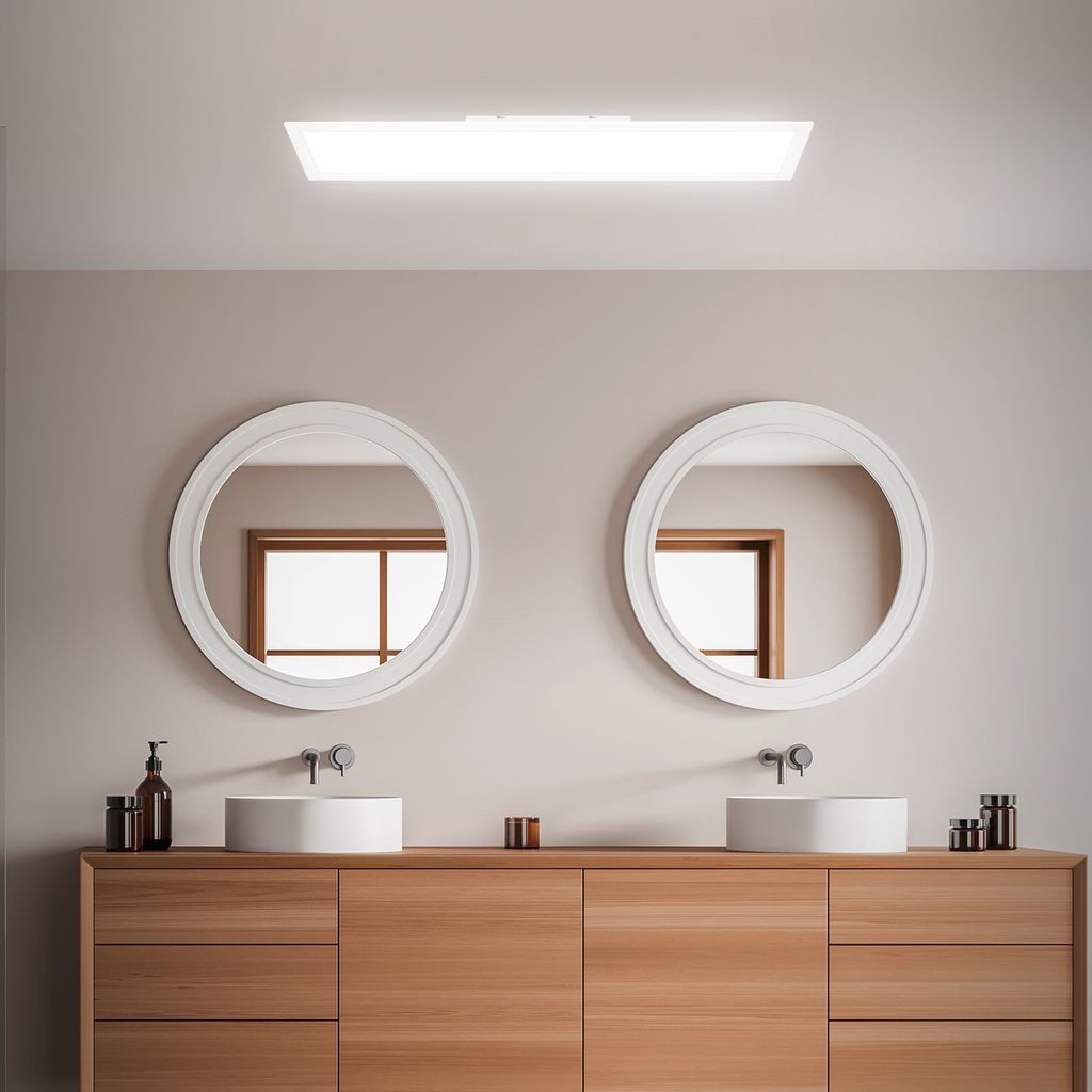 Briloner Leuchten LED Deckenleuchte 7478016, LED fest integriert, 2700K - Extra-Warmweiß, Nachlicht mit Sensor, Steckdosenlicht, 3000 K, weiß, 6,5 cm