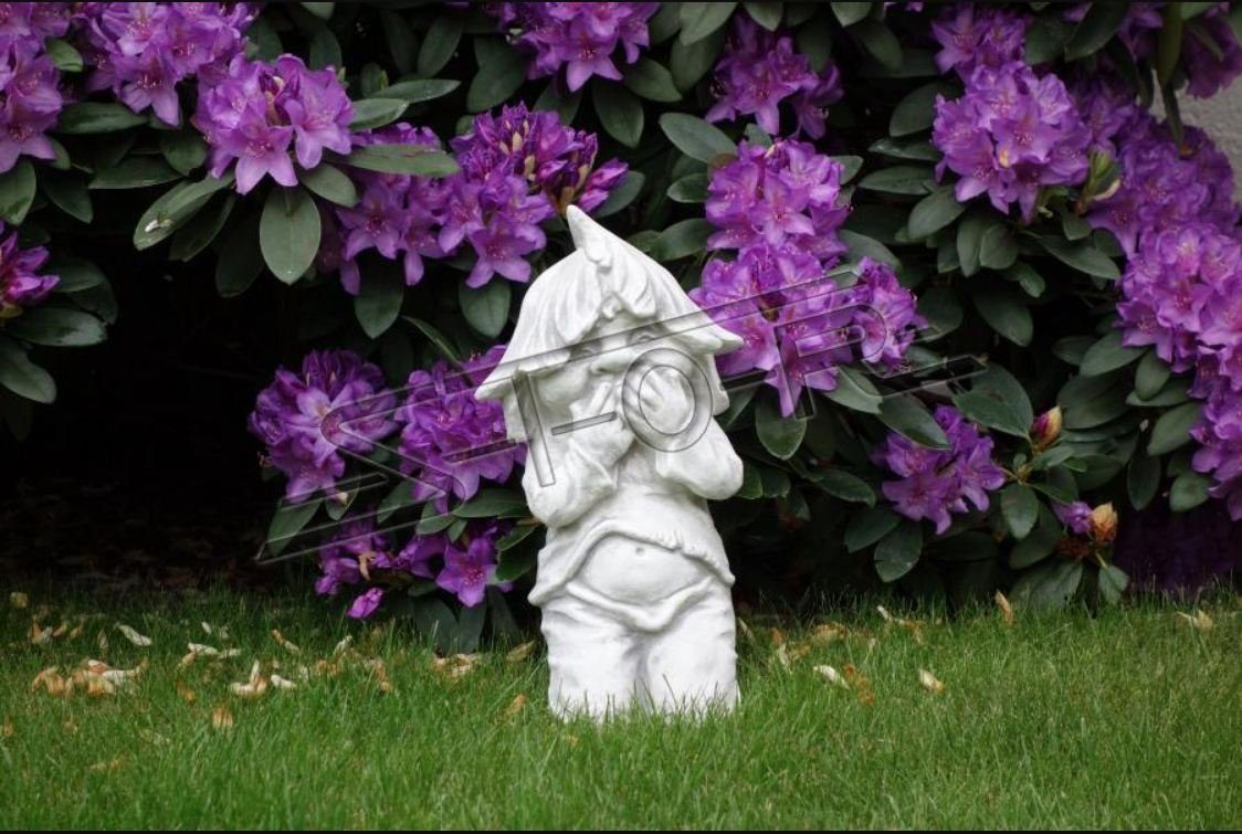 JVmoebel Skulptur Junge Sitzende Figur Statue Figuren Skulptur Statuen Garten Dekoration S101178