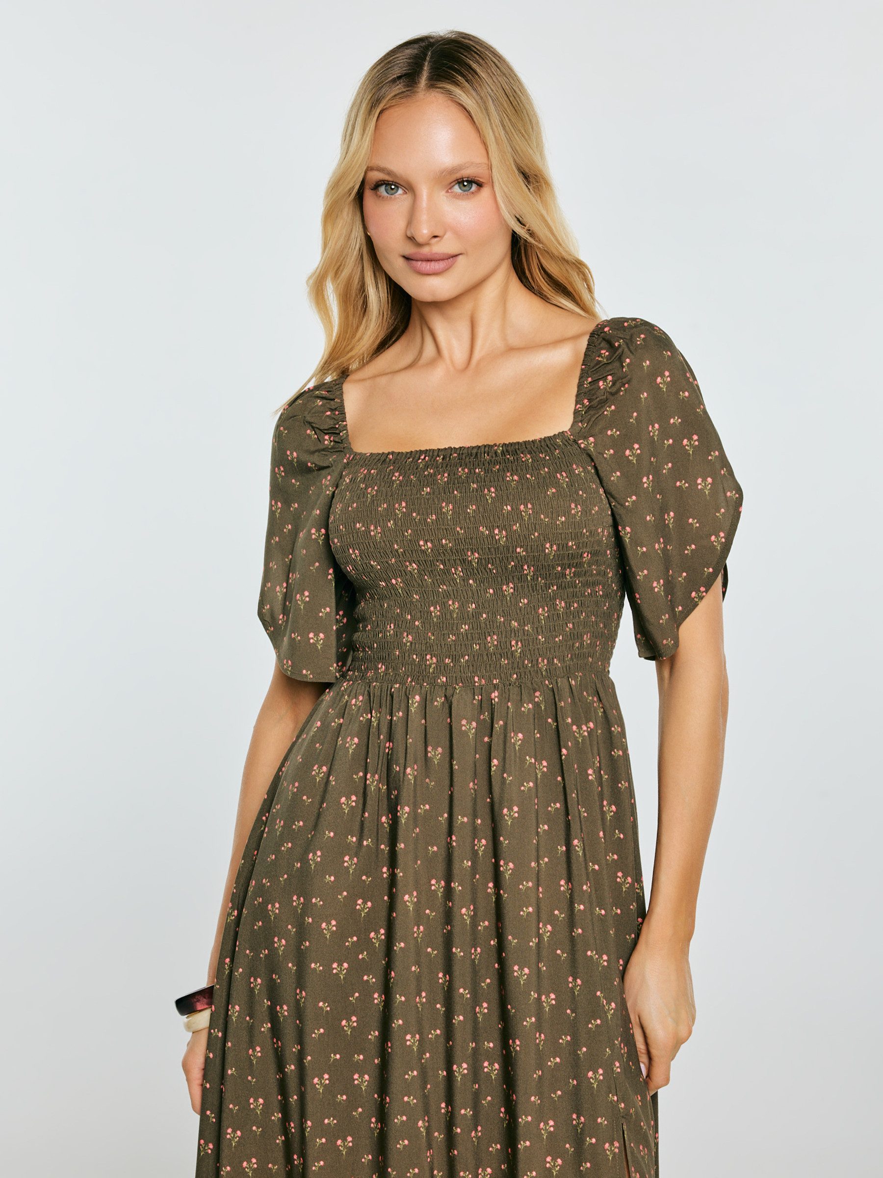 BIG STAR Shirtkleid BLER Midi
