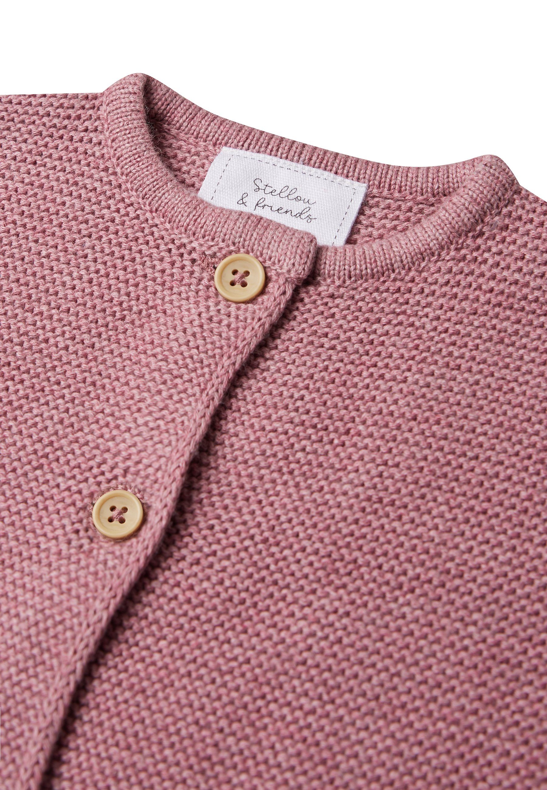 Stellou & friends Strickjacke rosa