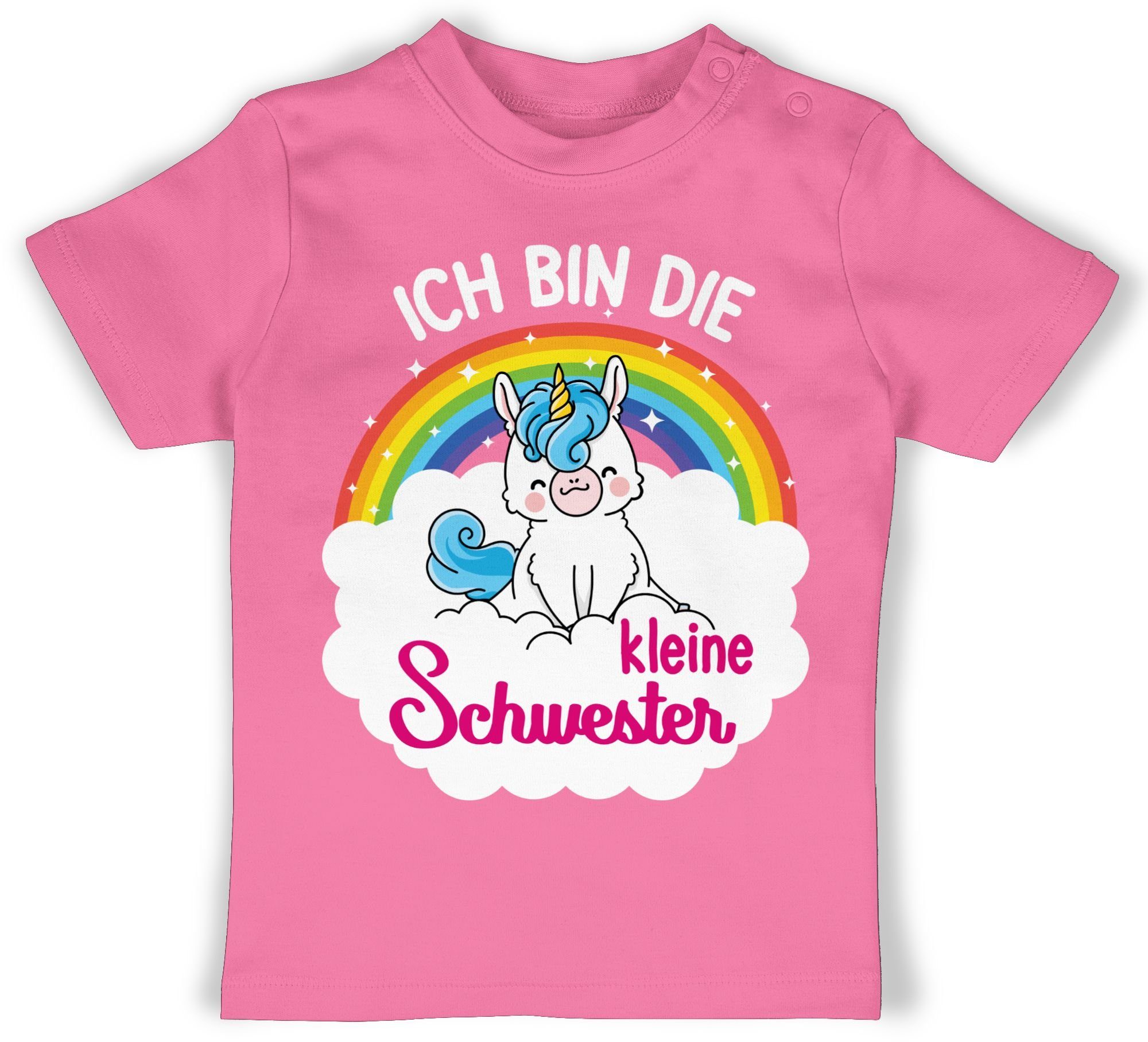 T-Shirt Ich bin die kleine Schwester - mit Einhorn