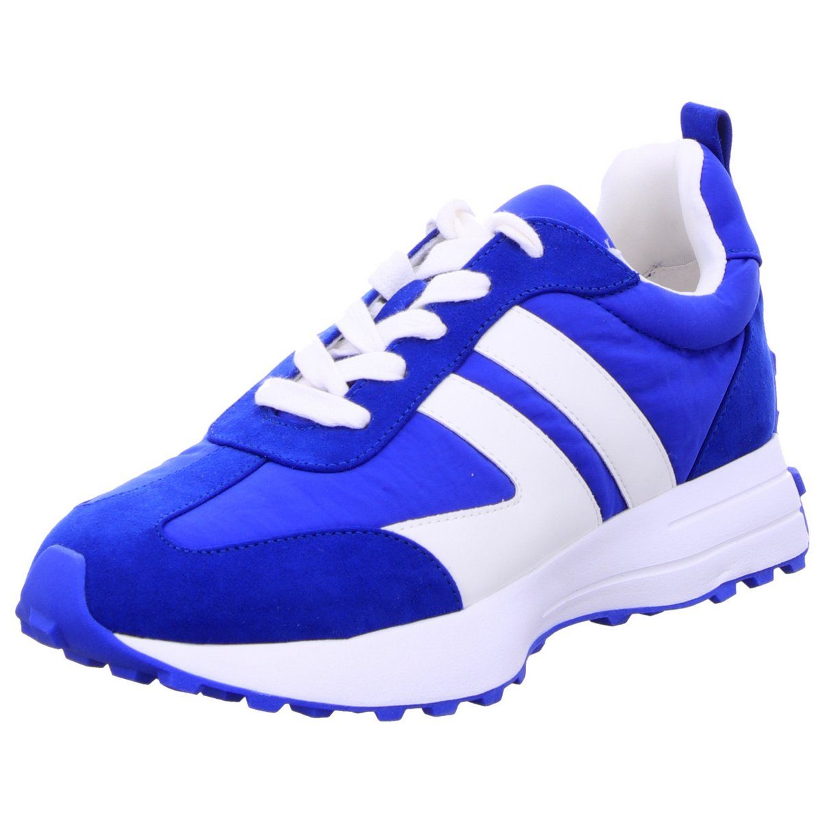Edel blau regular fit Sneaker (1-tlg)